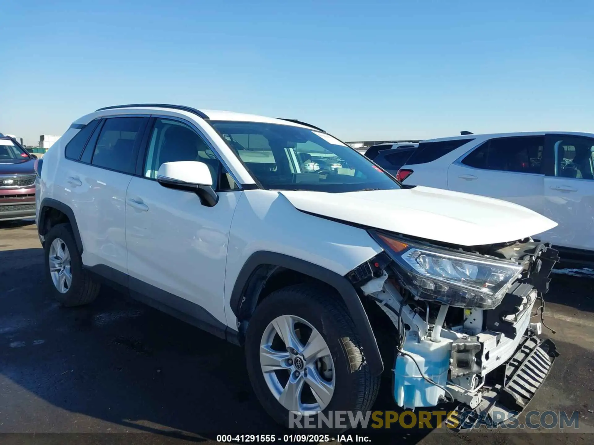 1 fotografías del automóvil dañado 2T3W1RFV9MW116152 TOYOTA RAV4 2021