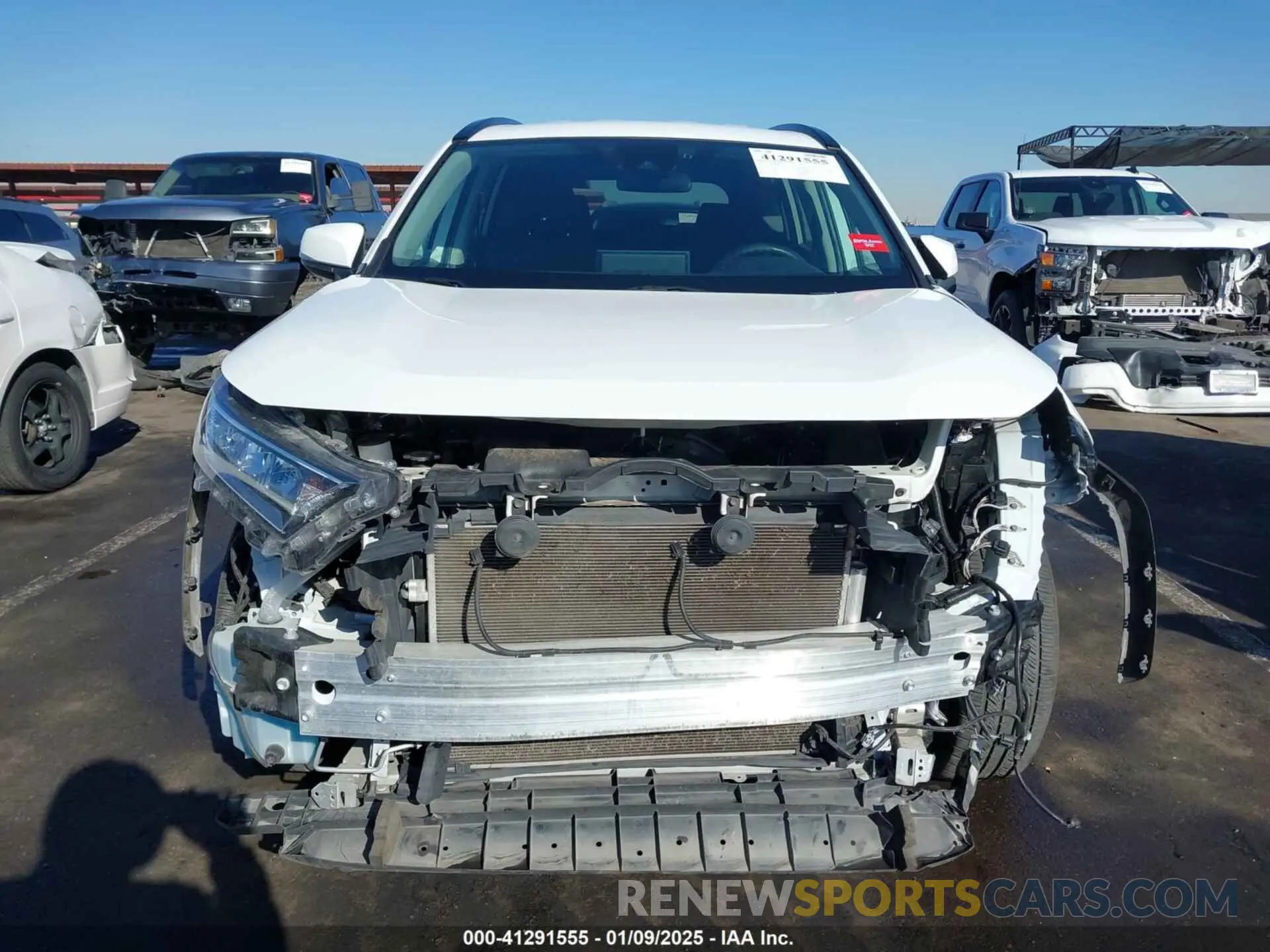 6 fotografías del automóvil dañado 2T3W1RFV9MW116152 TOYOTA RAV4 2021