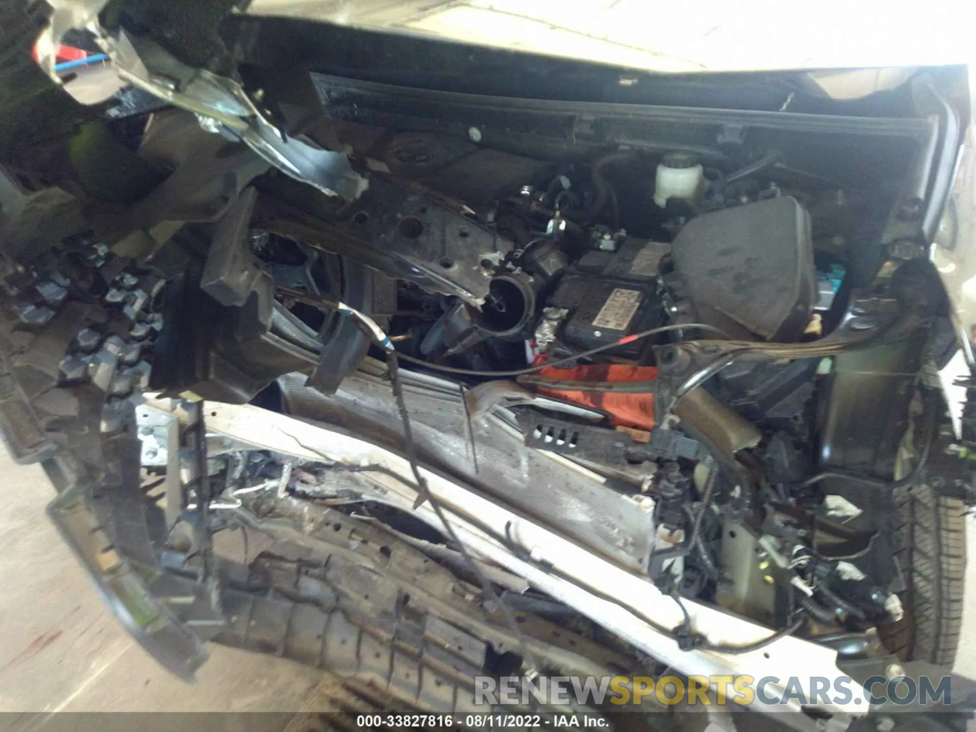 10 fotografías del automóvil dañado 2T3W1RFV9MW144355 TOYOTA RAV4 2021
