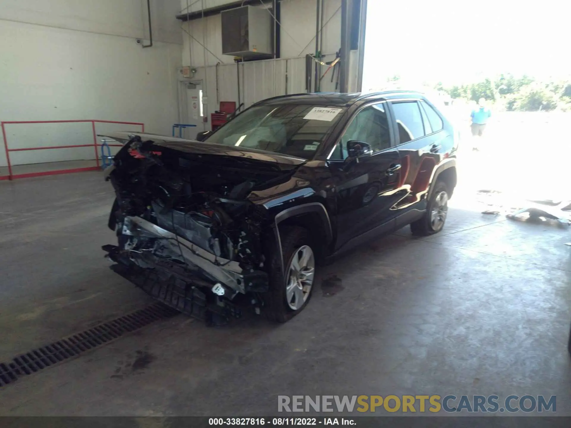 2 fotografías del automóvil dañado 2T3W1RFV9MW144355 TOYOTA RAV4 2021