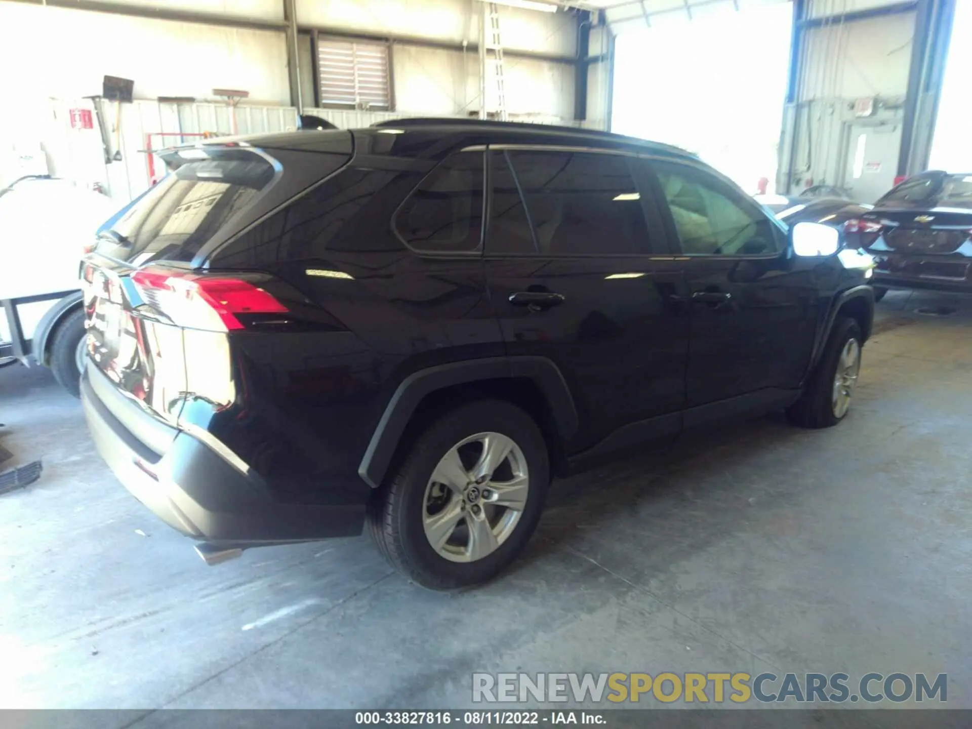 4 fotografías del automóvil dañado 2T3W1RFV9MW144355 TOYOTA RAV4 2021