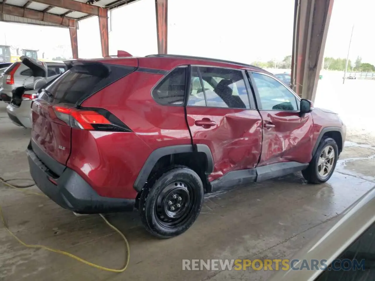 3 fotografías del automóvil dañado 2T3W1RFV9MW145862 TOYOTA RAV4 2021