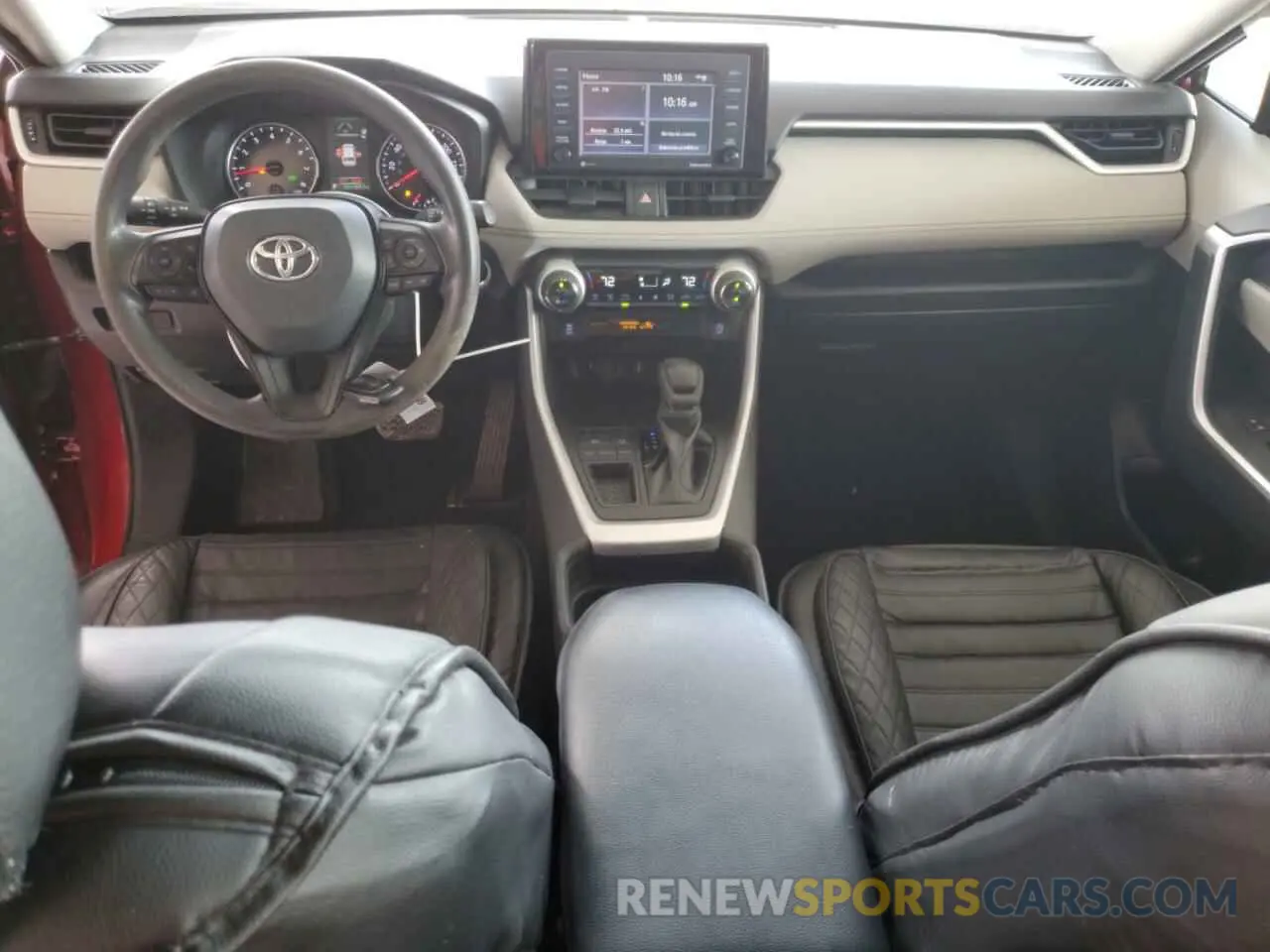 8 fotografías del automóvil dañado 2T3W1RFV9MW145862 TOYOTA RAV4 2021
