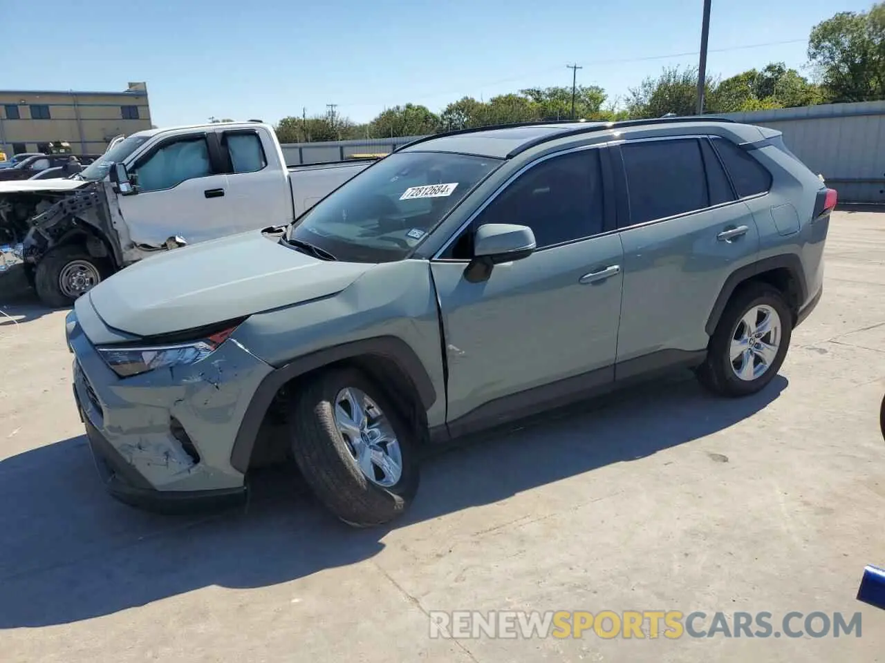 1 fotografías del automóvil dañado 2T3W1RFV9MW166002 TOYOTA RAV4 2021