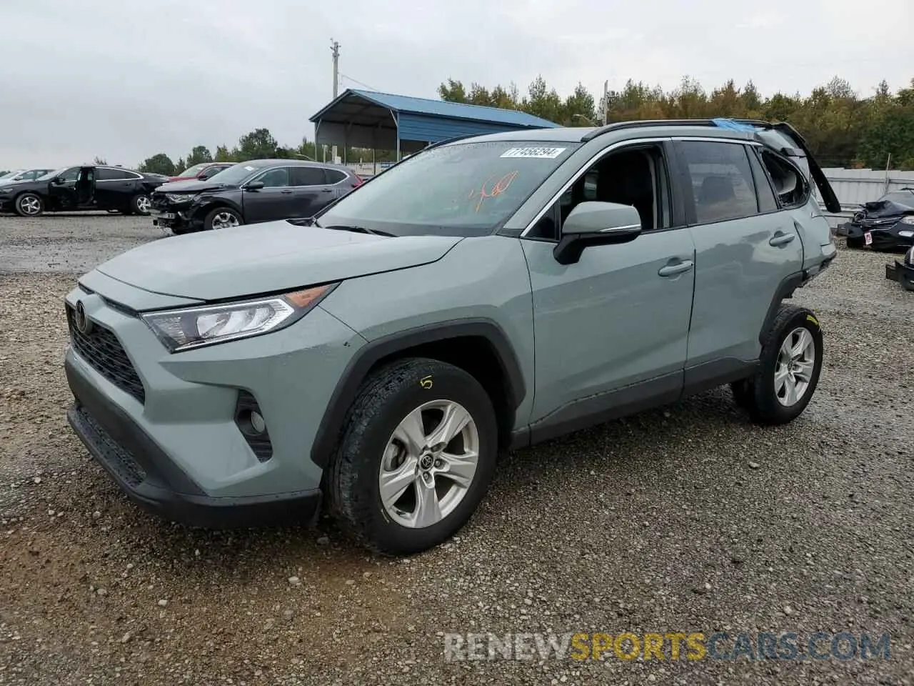 1 fotografías del automóvil dañado 2T3W1RFV9MW171426 TOYOTA RAV4 2021