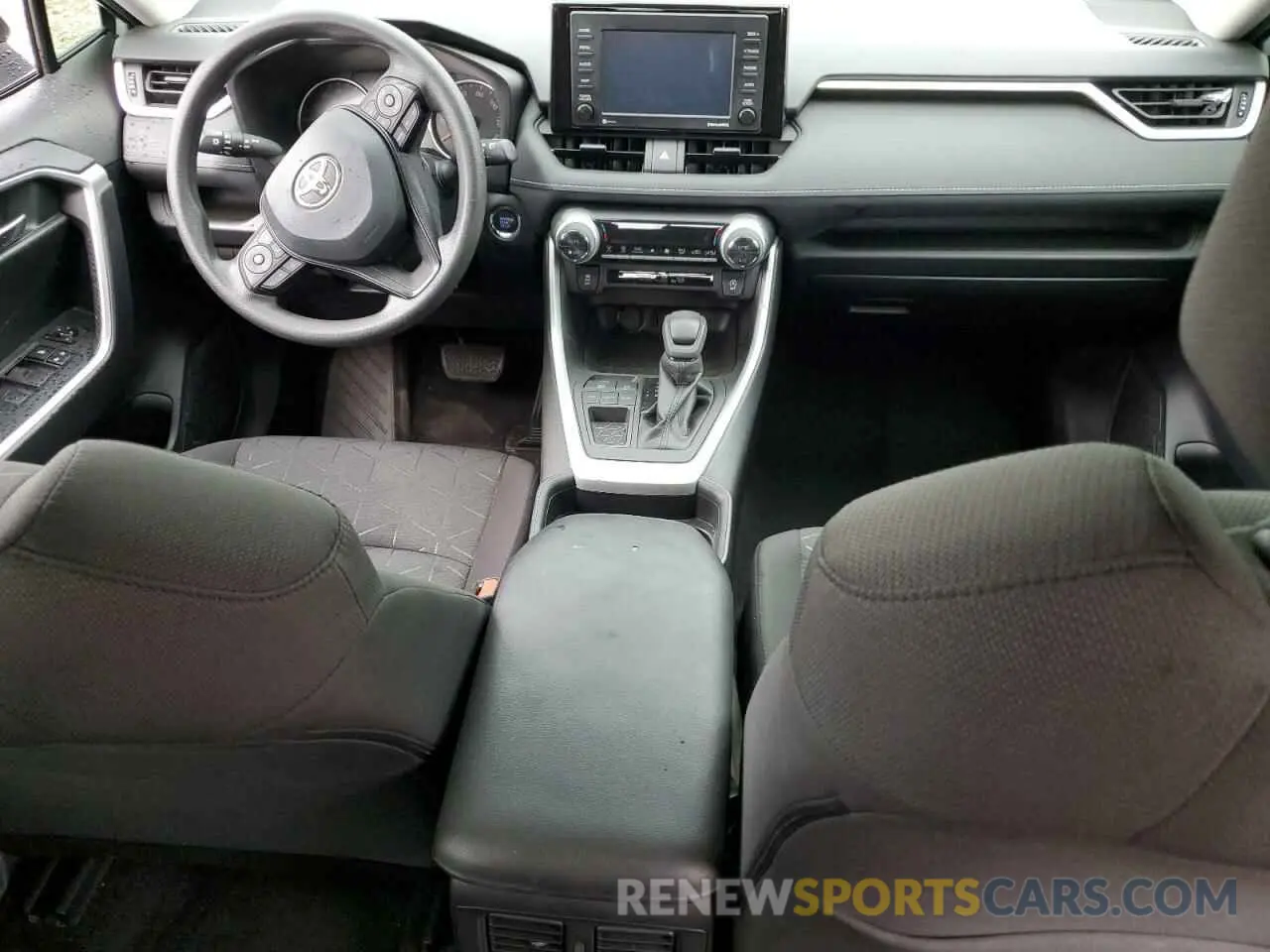 8 fotografías del automóvil dañado 2T3W1RFV9MW171426 TOYOTA RAV4 2021