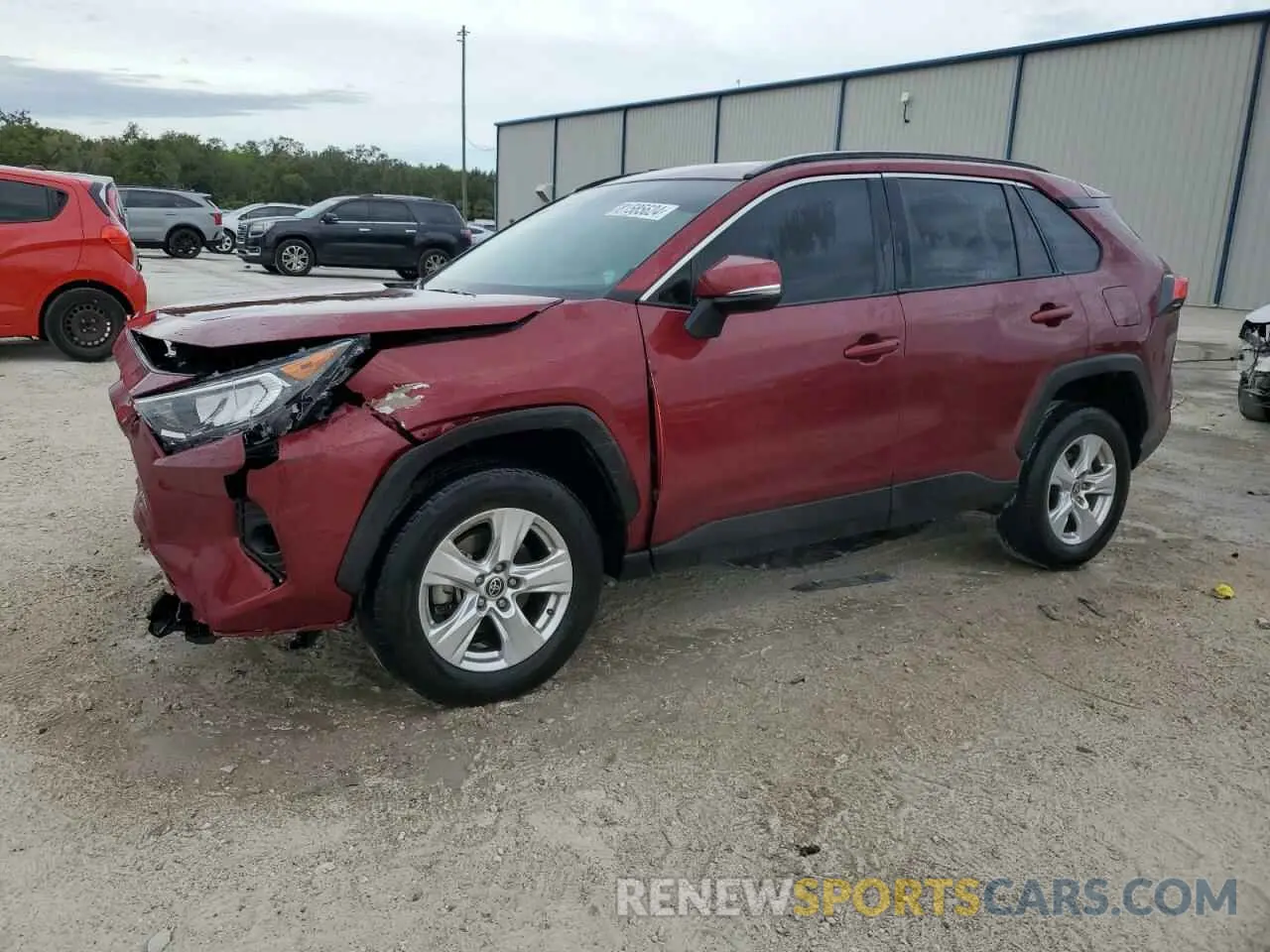 1 fotografías del automóvil dañado 2T3W1RFV9MW174052 TOYOTA RAV4 2021