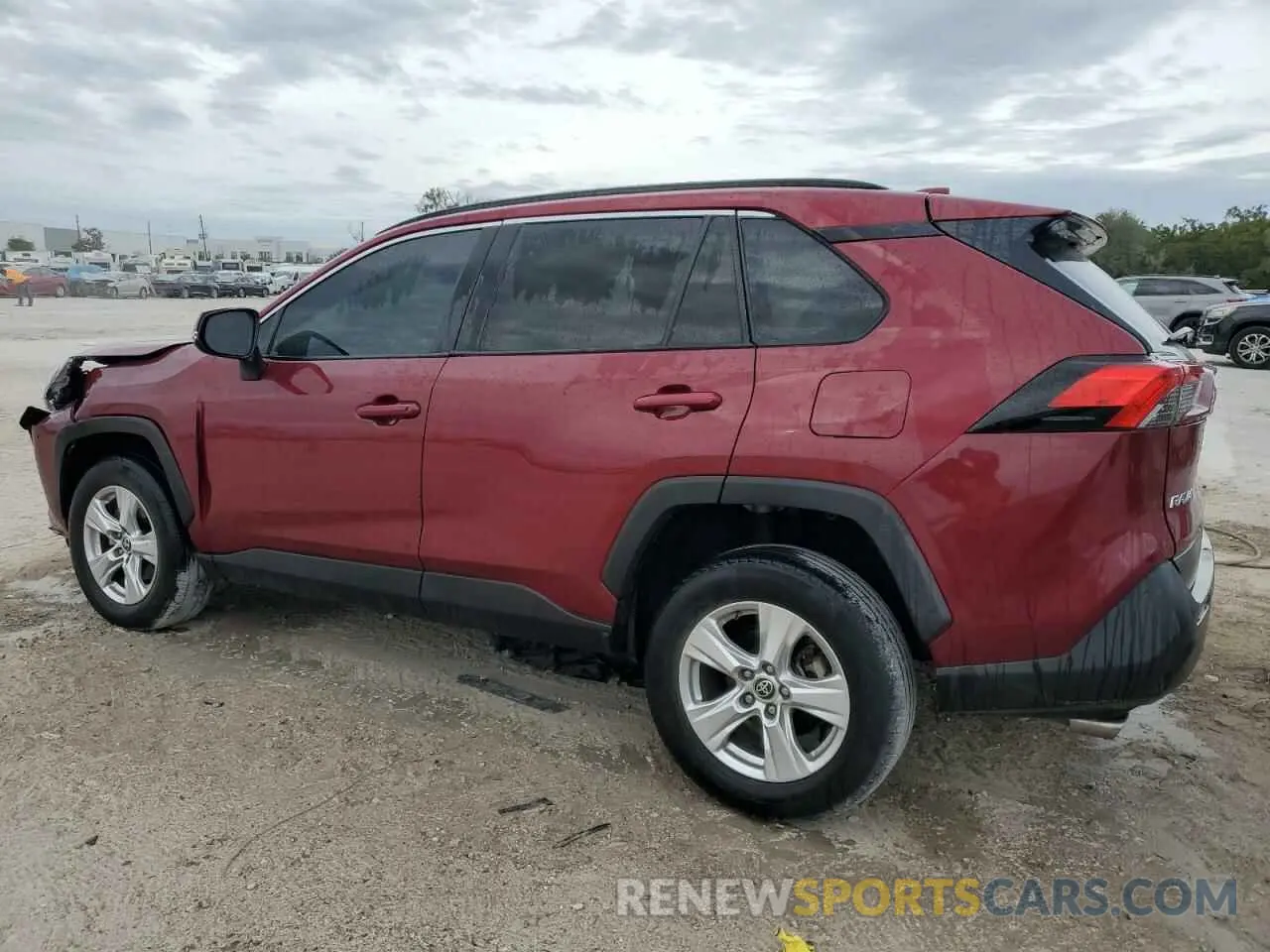 2 fotografías del automóvil dañado 2T3W1RFV9MW174052 TOYOTA RAV4 2021