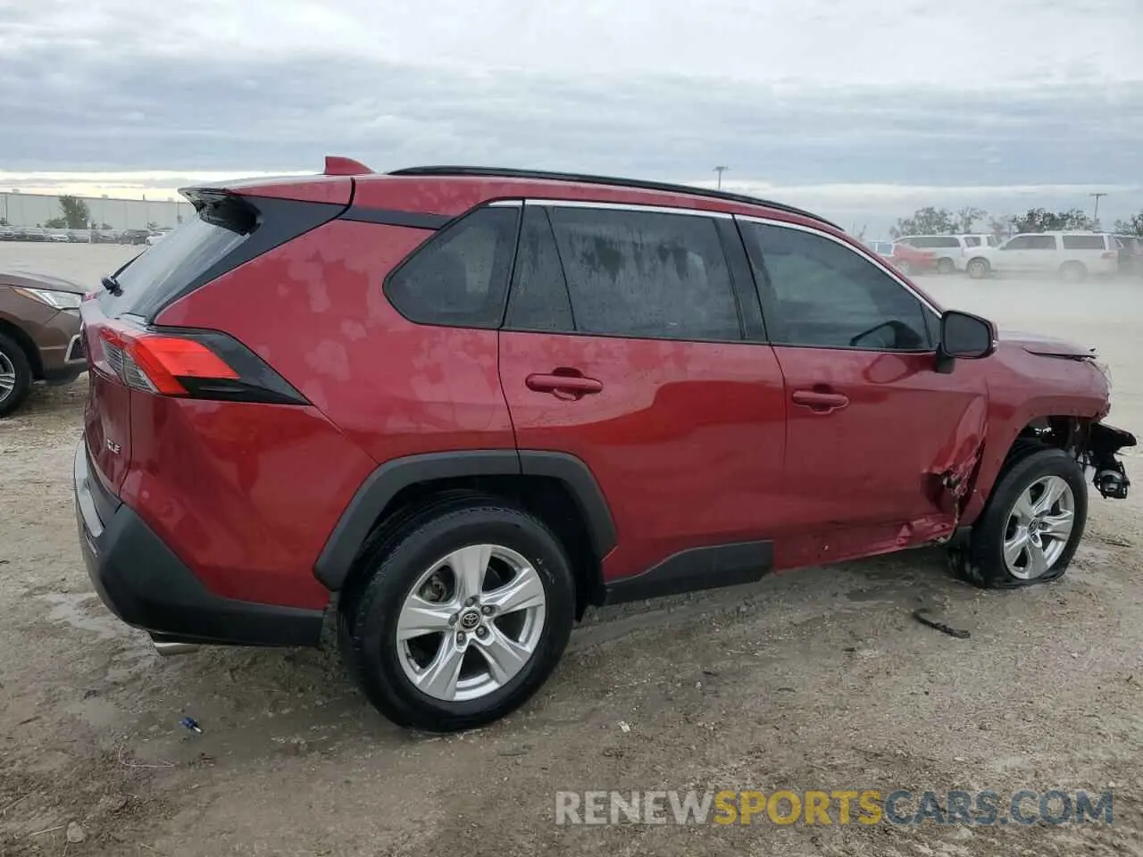 3 fotografías del automóvil dañado 2T3W1RFV9MW174052 TOYOTA RAV4 2021