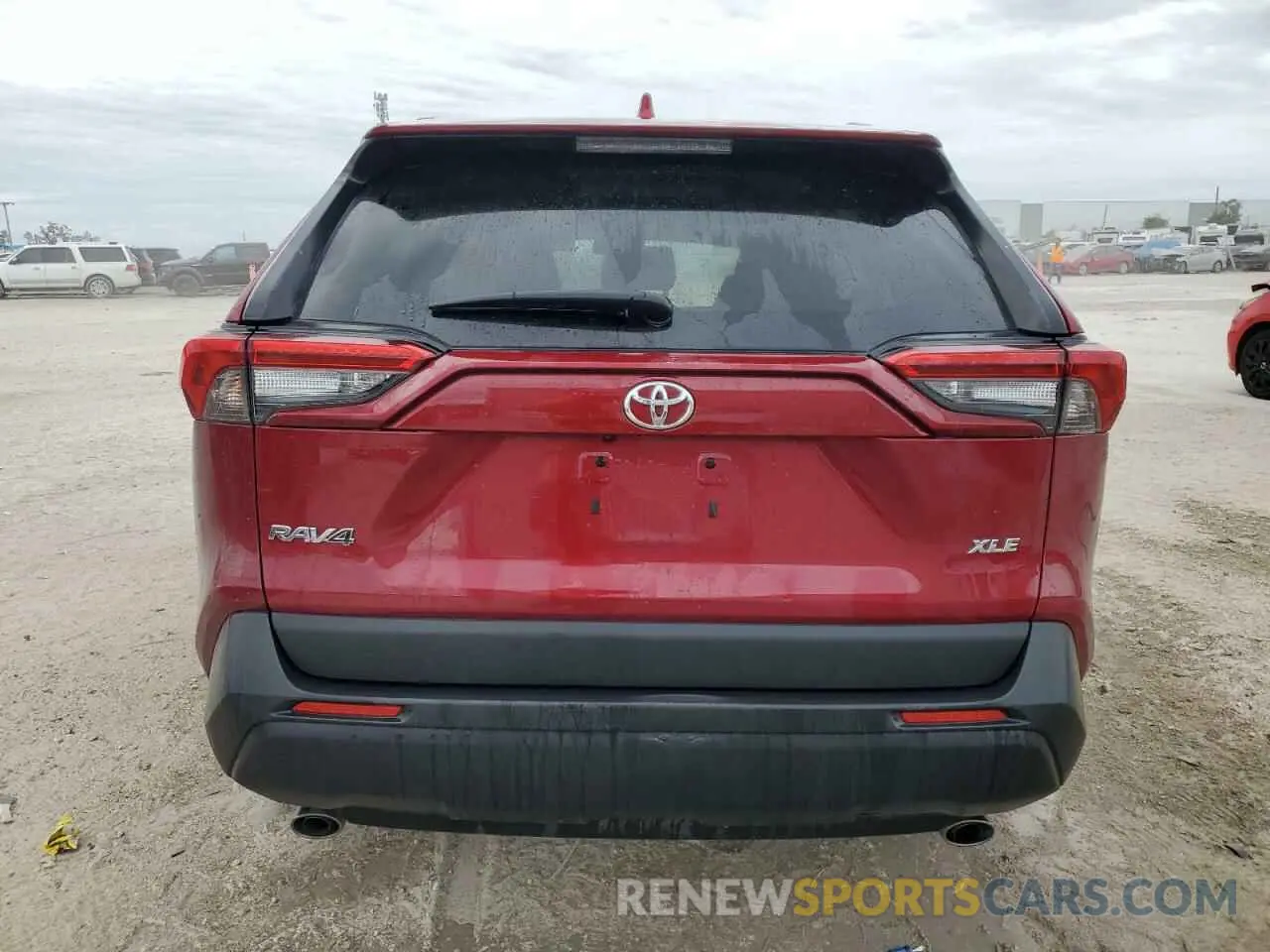 6 fotografías del automóvil dañado 2T3W1RFV9MW174052 TOYOTA RAV4 2021