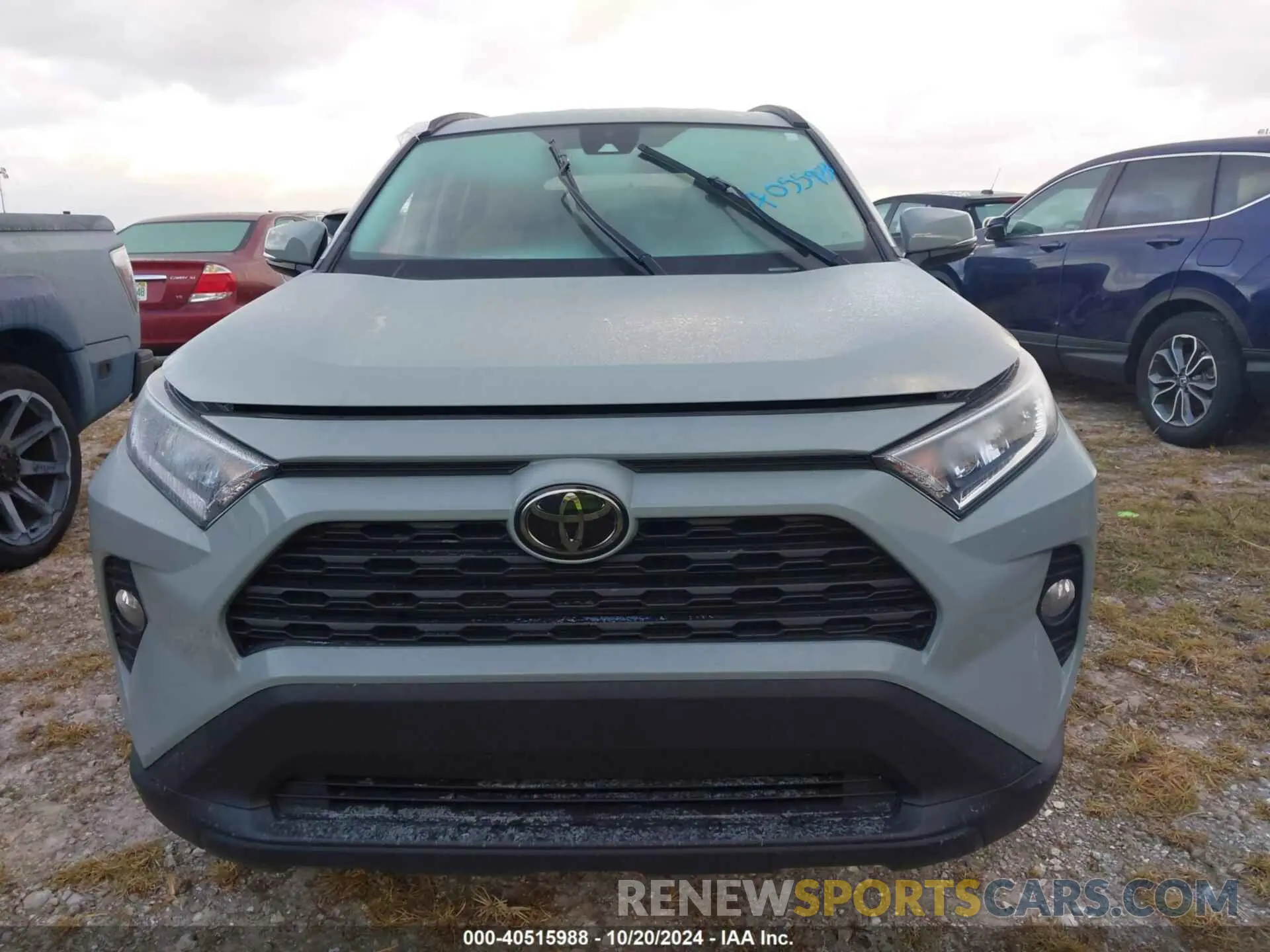 12 fotografías del automóvil dañado 2T3W1RFVXMC088329 TOYOTA RAV4 2021