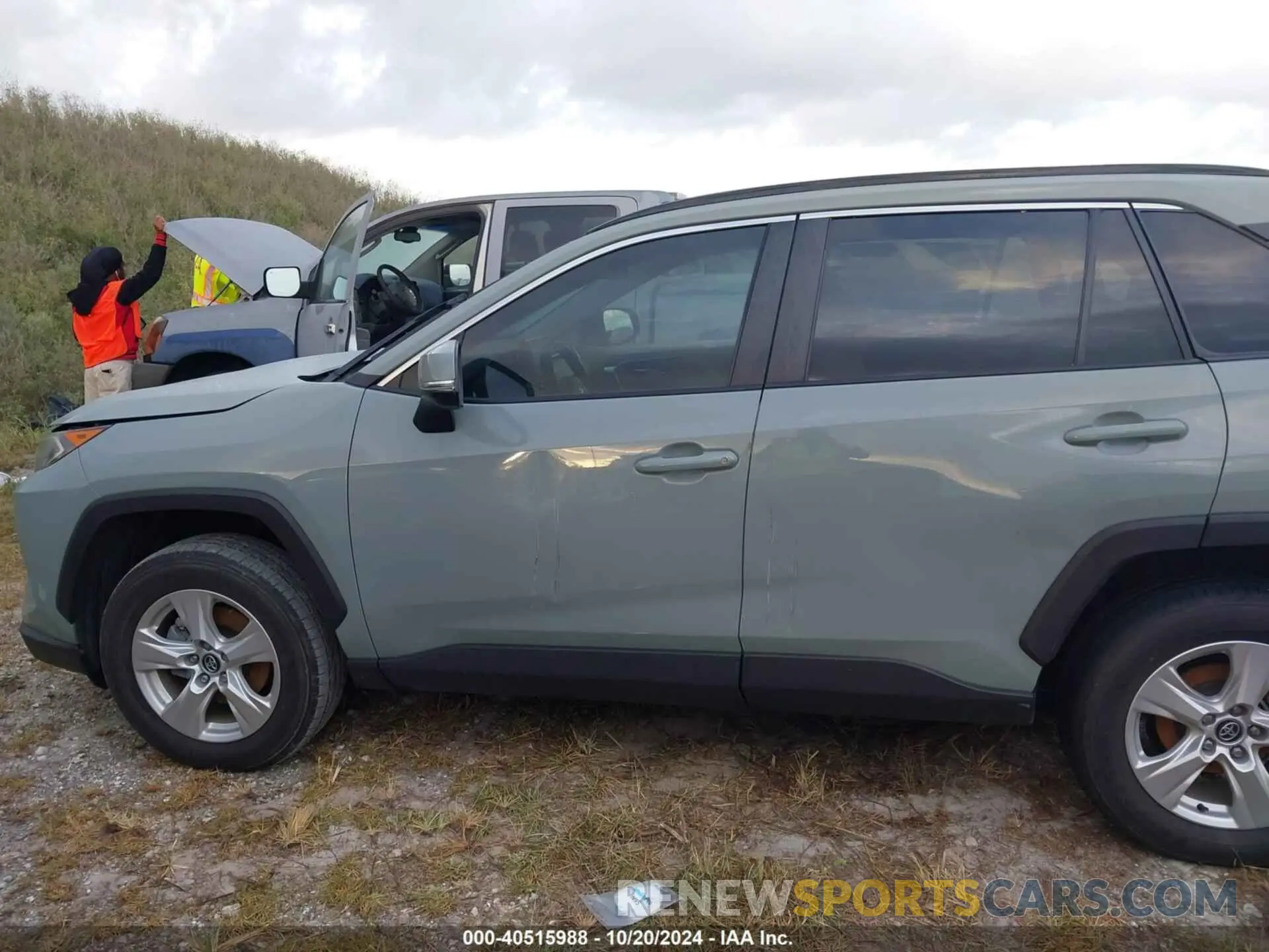 14 fotografías del automóvil dañado 2T3W1RFVXMC088329 TOYOTA RAV4 2021