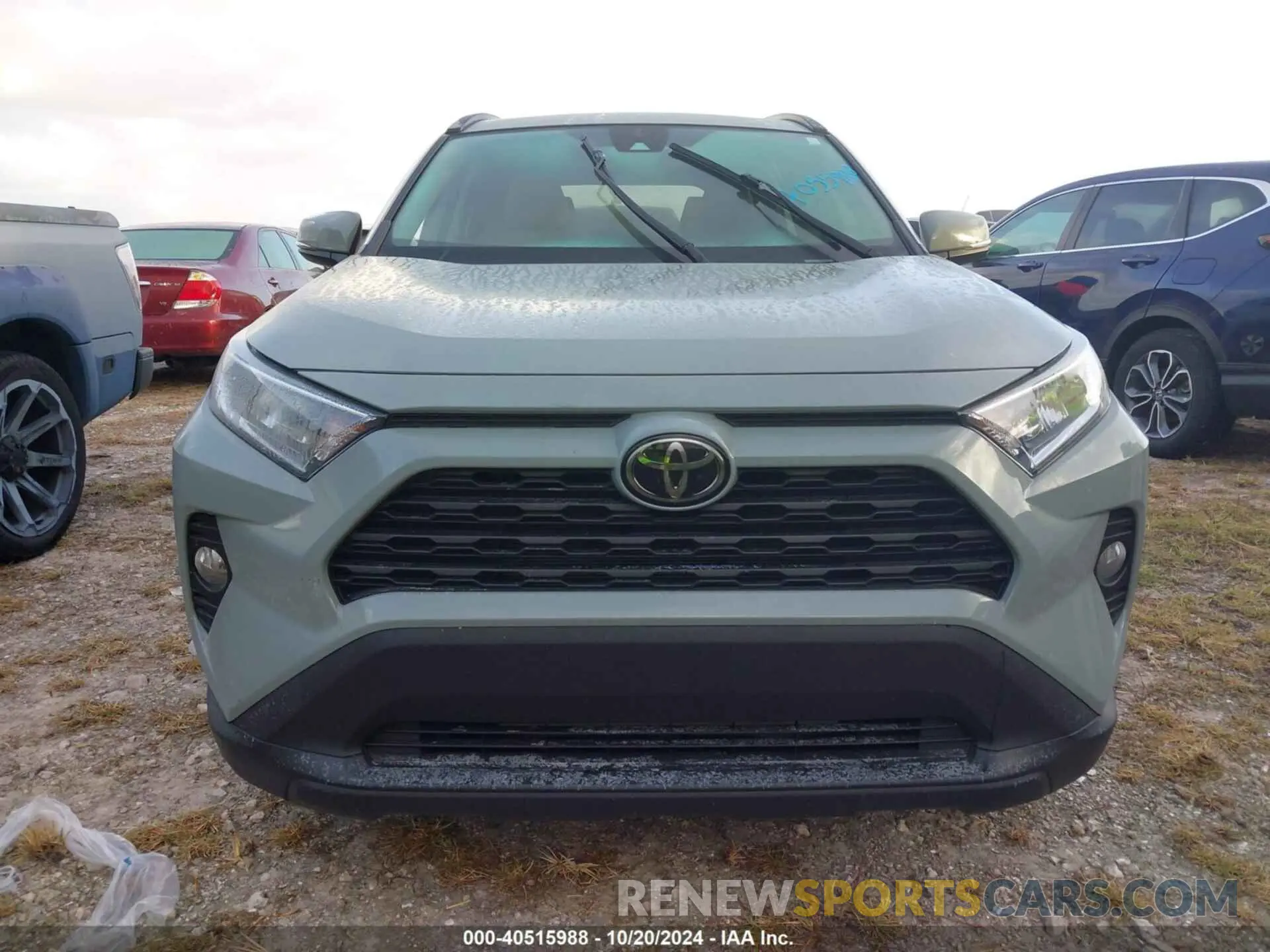 6 fotografías del automóvil dañado 2T3W1RFVXMC088329 TOYOTA RAV4 2021