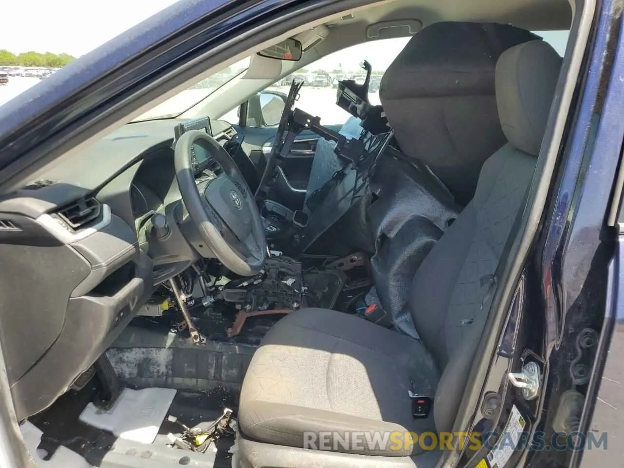 7 fotografías del automóvil dañado 2T3W1RFVXMC090503 TOYOTA RAV4 2021