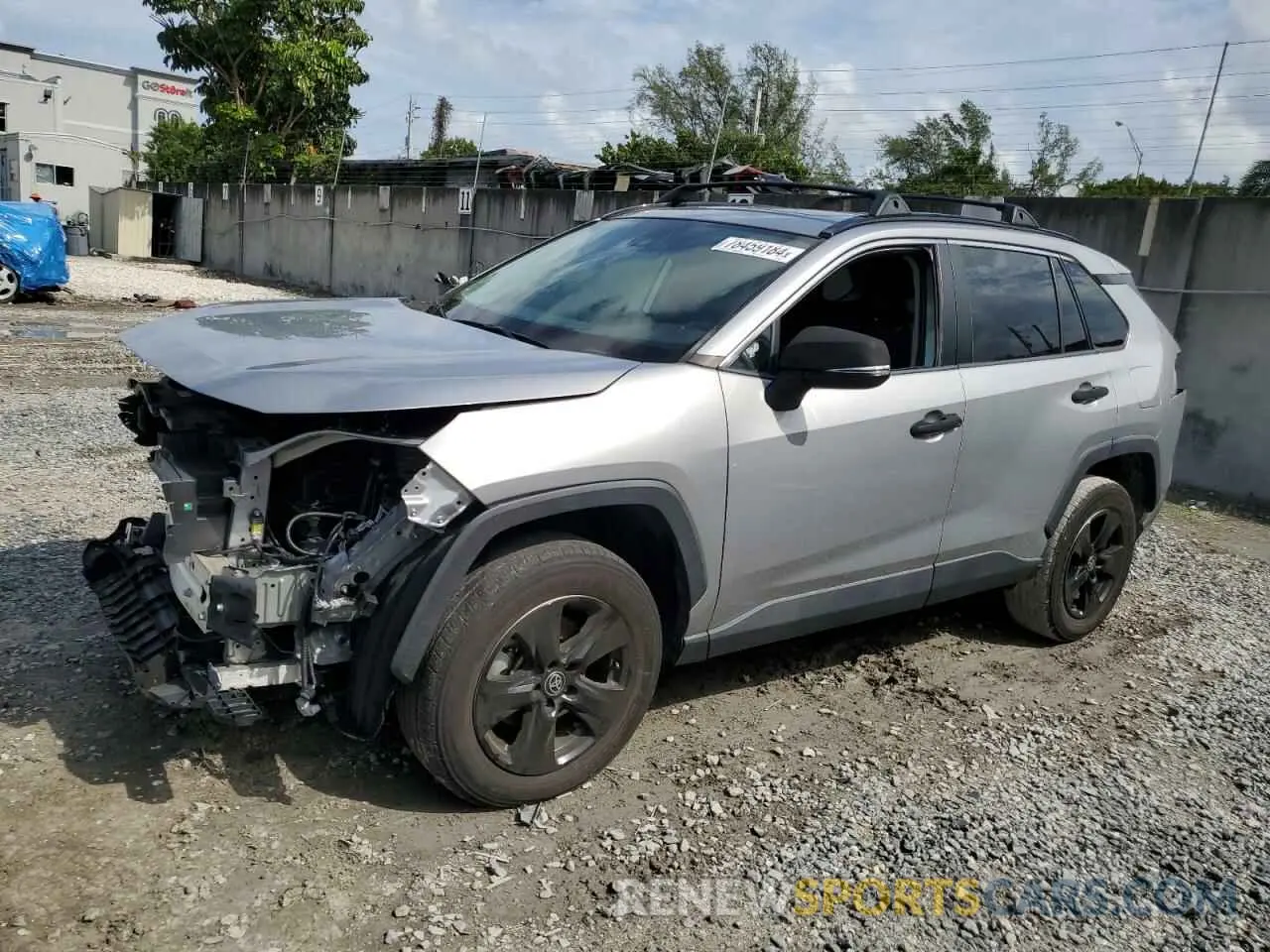 1 fotografías del automóvil dañado 2T3W1RFVXMC108949 TOYOTA RAV4 2021