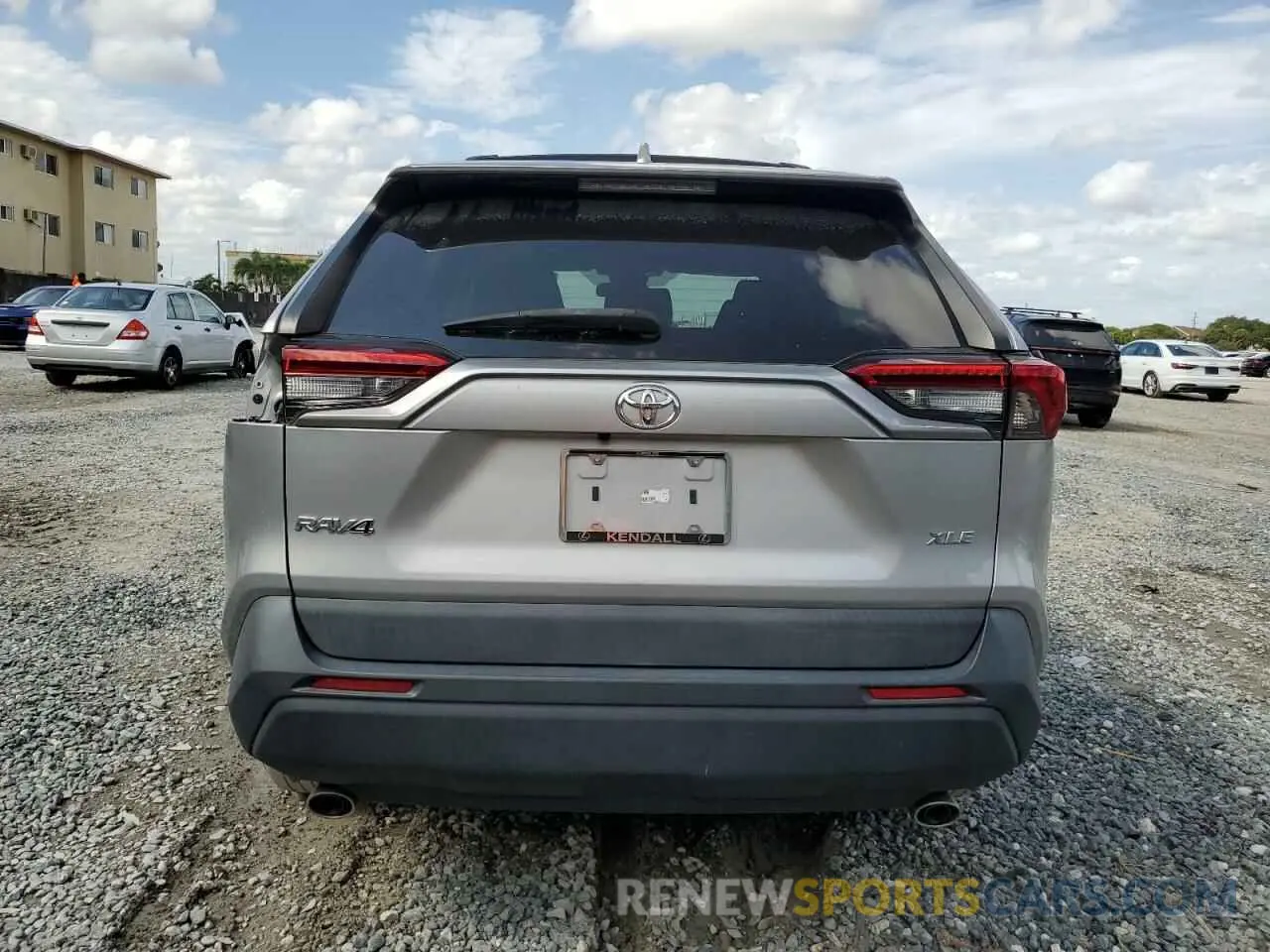 6 fotografías del automóvil dañado 2T3W1RFVXMC108949 TOYOTA RAV4 2021