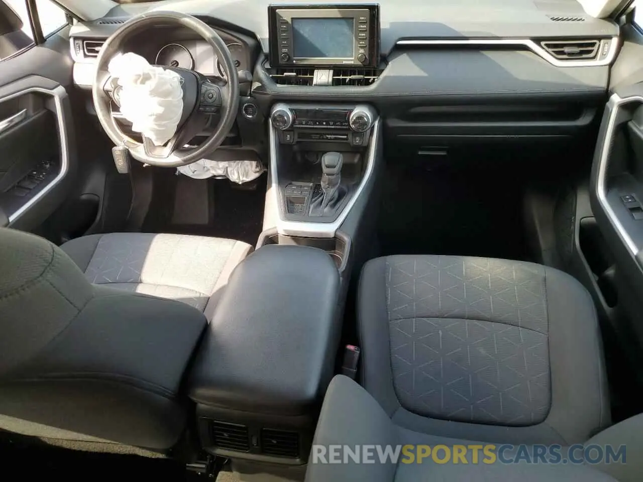 8 fotografías del automóvil dañado 2T3W1RFVXMC108949 TOYOTA RAV4 2021