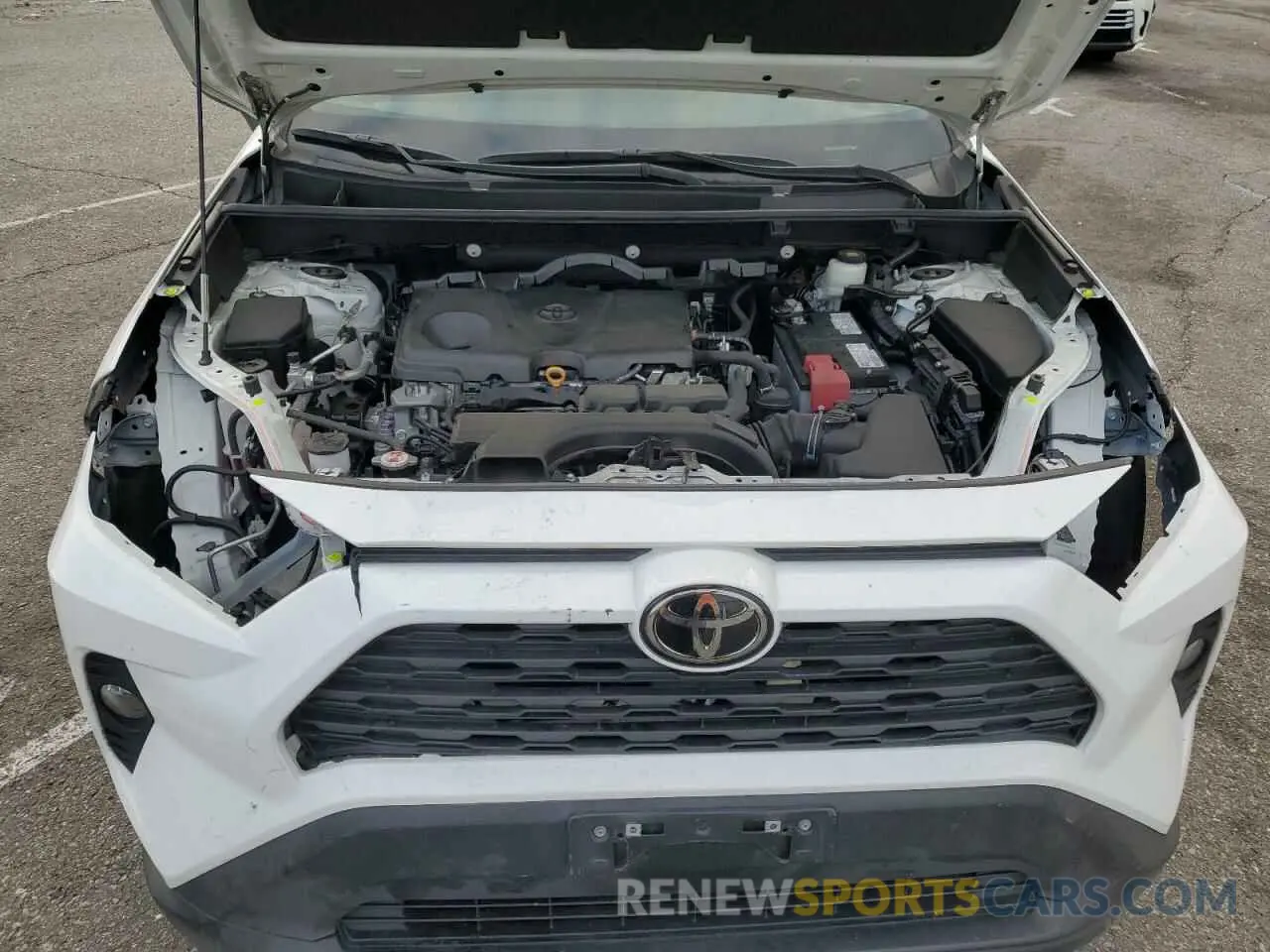 11 fotografías del automóvil dañado 2T3W1RFVXMC111348 TOYOTA RAV4 2021