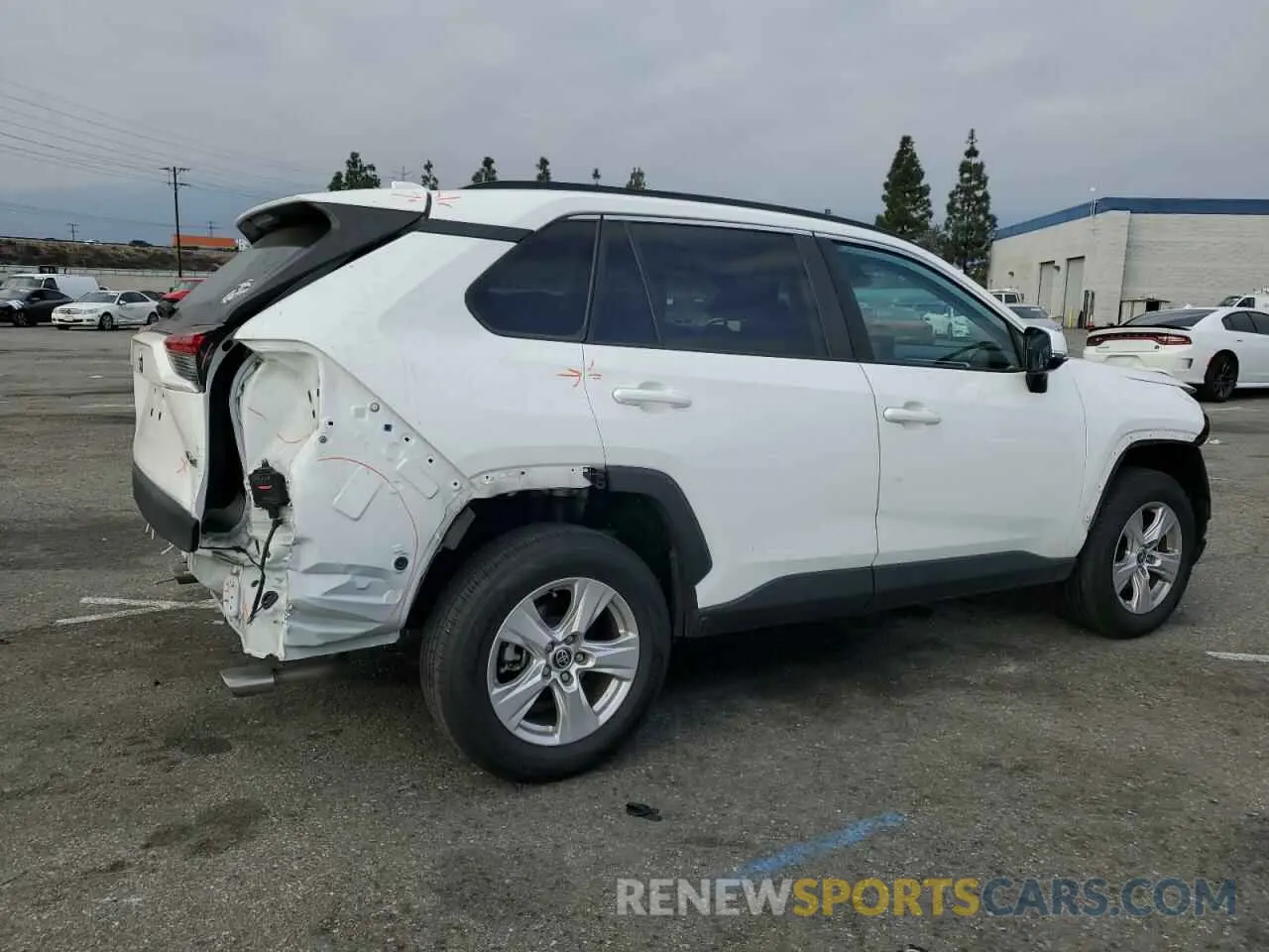 3 fotografías del automóvil dañado 2T3W1RFVXMC111348 TOYOTA RAV4 2021