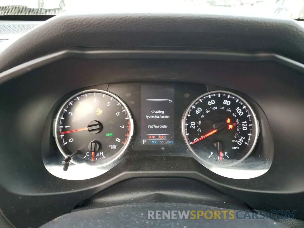 9 fotografías del automóvil dañado 2T3W1RFVXMC111348 TOYOTA RAV4 2021
