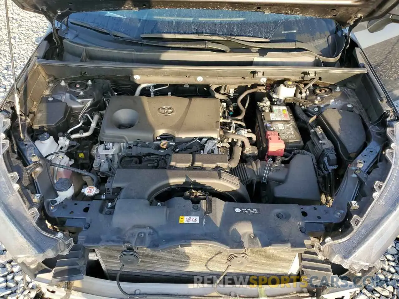12 fotografías del automóvil dañado 2T3W1RFVXMC125685 TOYOTA RAV4 2021