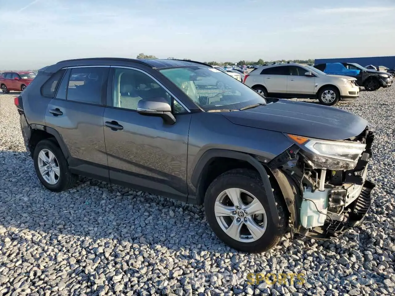 4 fotografías del automóvil dañado 2T3W1RFVXMC125685 TOYOTA RAV4 2021