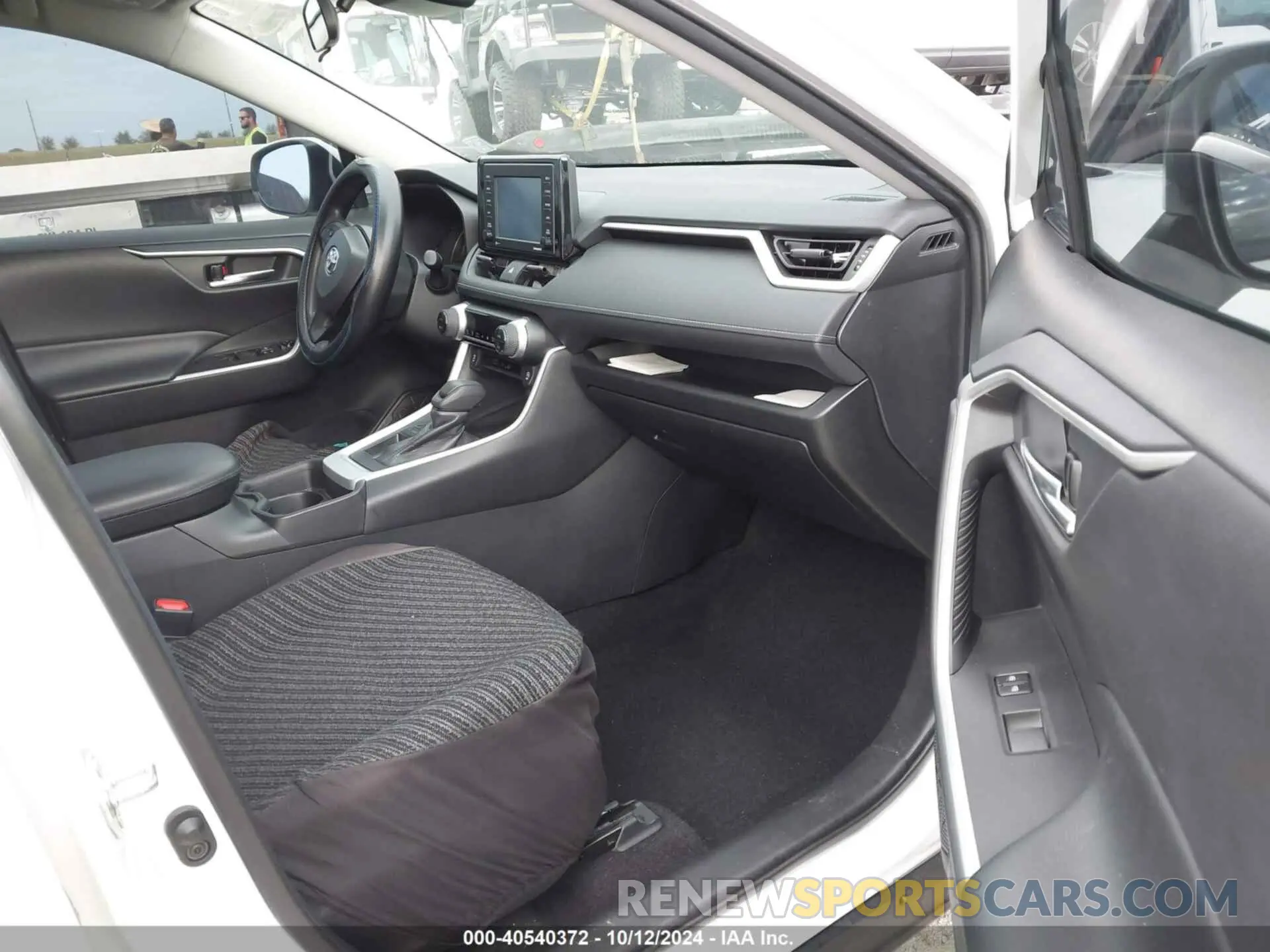 5 fotografías del automóvil dañado 2T3W1RFVXMC133737 TOYOTA RAV4 2021