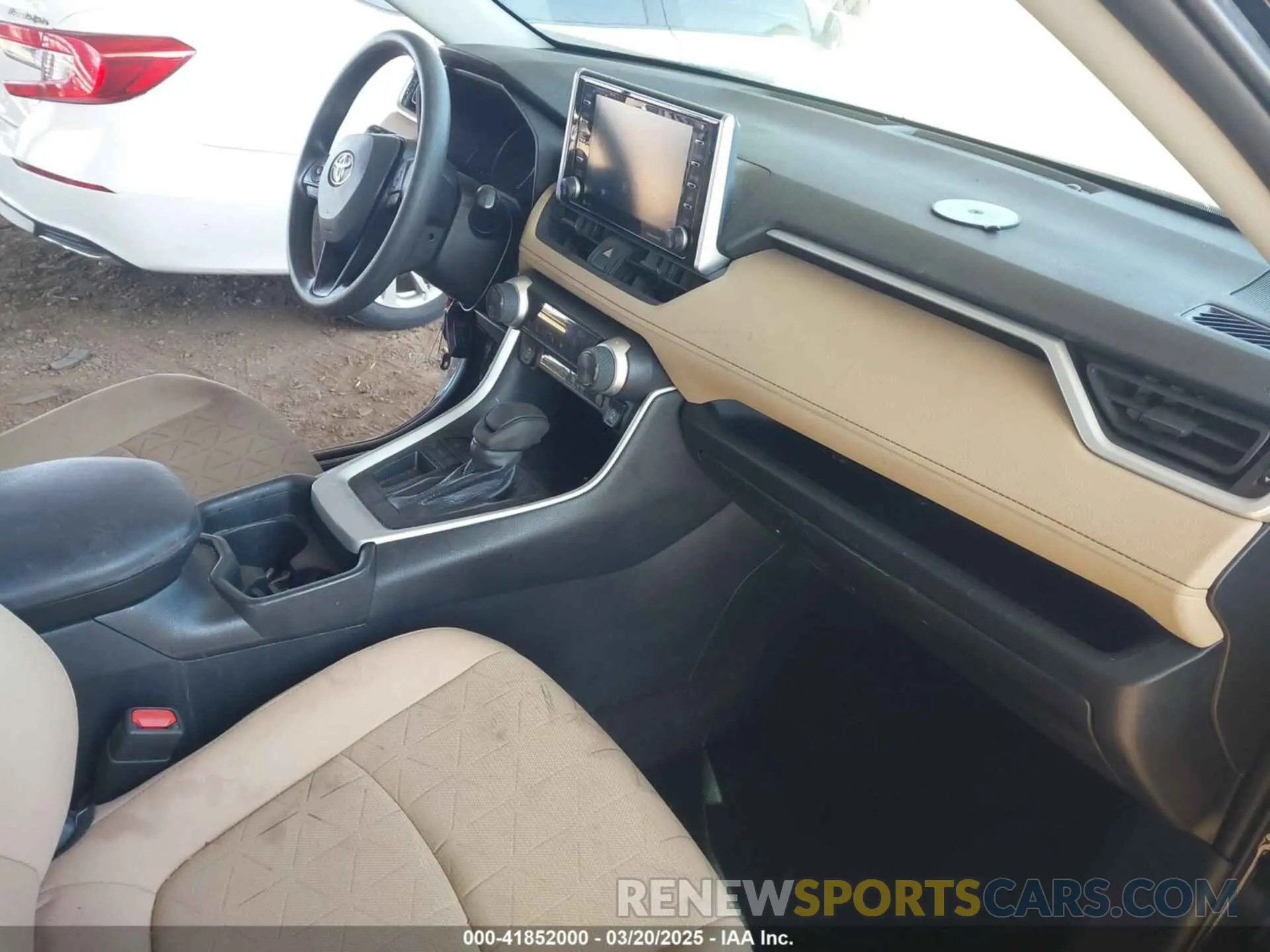 5 fotografías del automóvil dañado 2T3W1RFVXMC162249 TOYOTA RAV4 2021