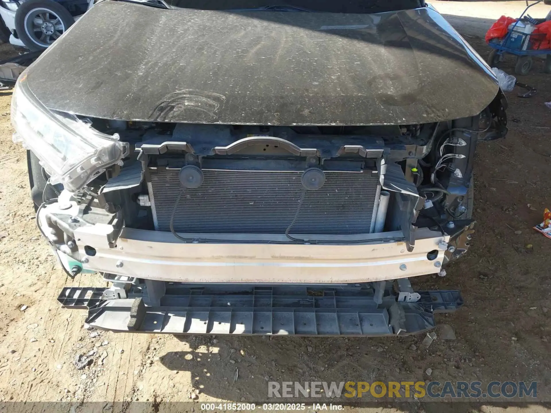 6 fotografías del automóvil dañado 2T3W1RFVXMC162249 TOYOTA RAV4 2021