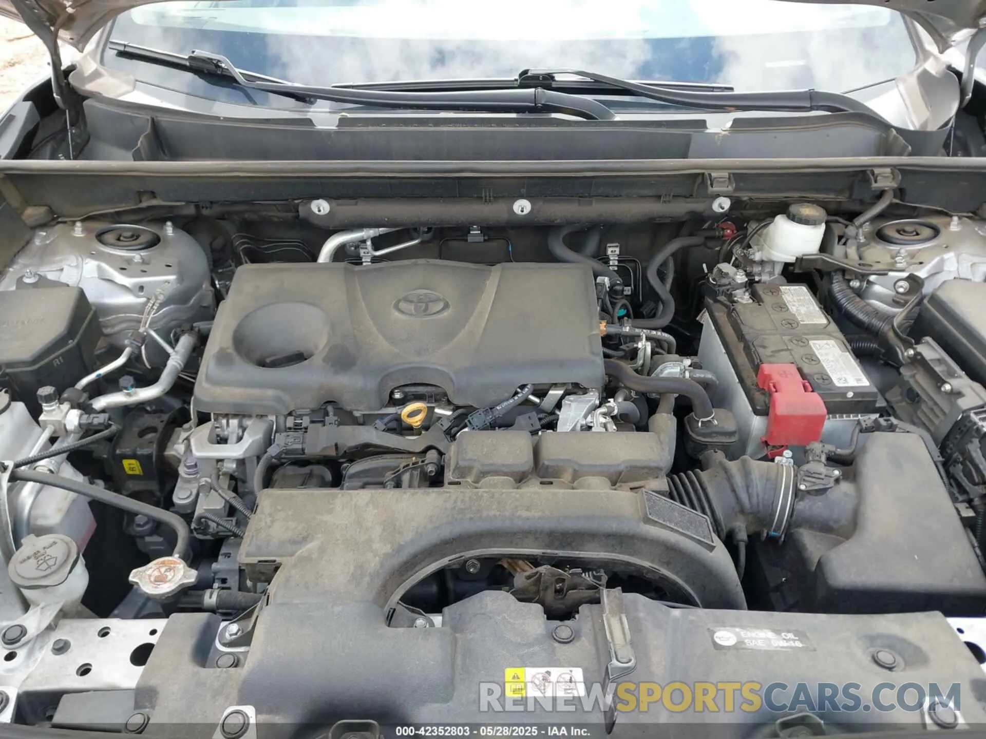 10 fotografías del automóvil dañado 2T3W1RFVXMC163899 TOYOTA RAV4 2021