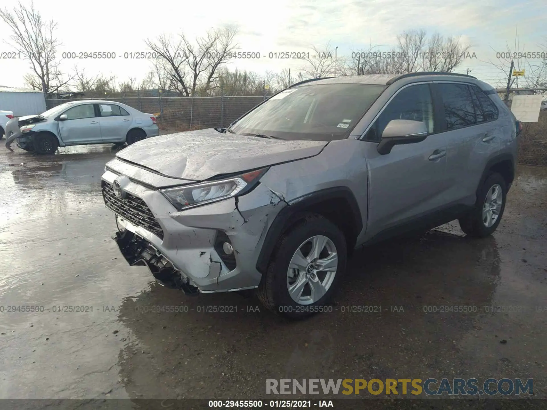 2 fotografías del automóvil dañado 2T3W1RFVXMW114216 TOYOTA RAV4 2021