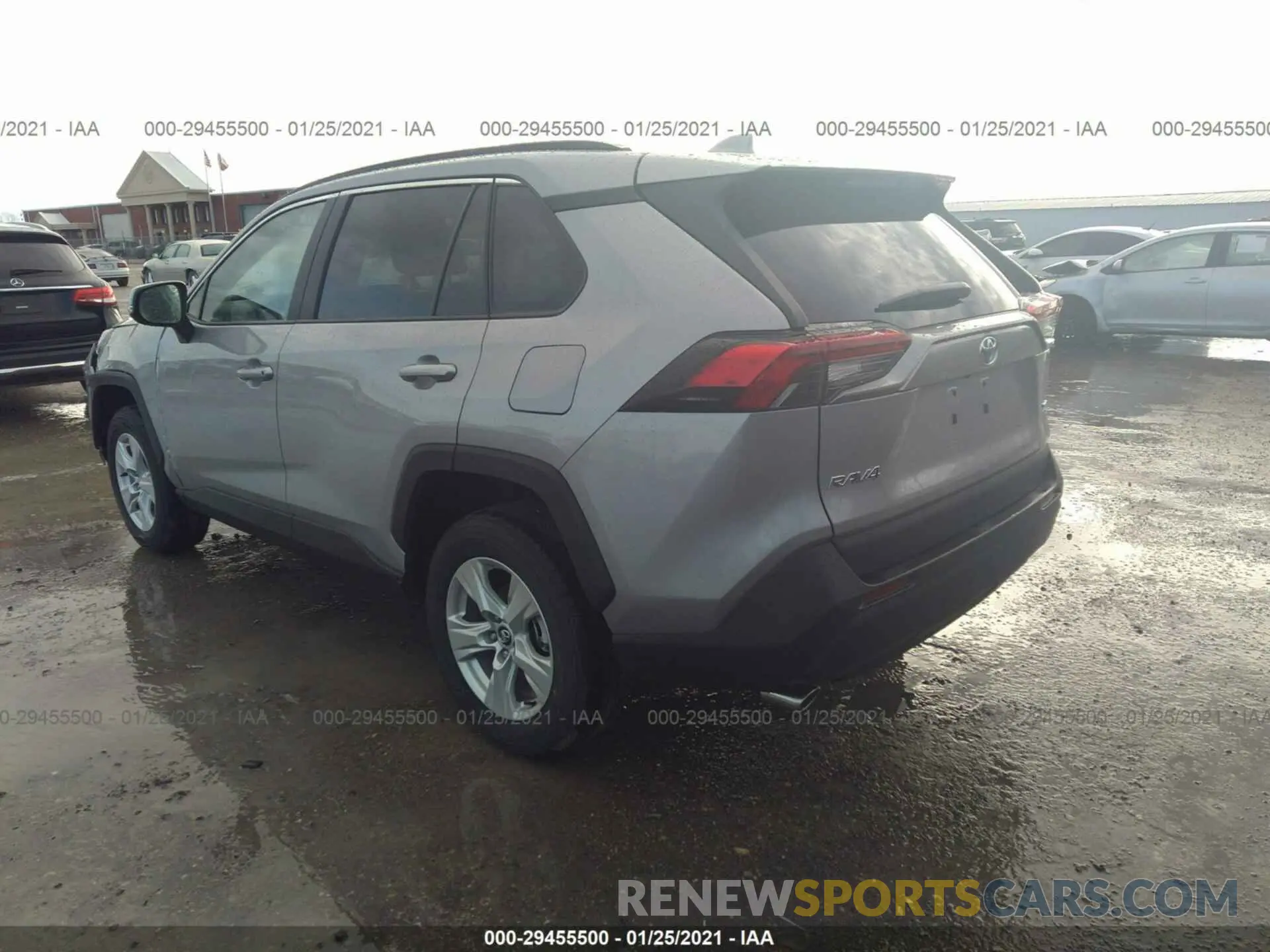 3 fotografías del automóvil dañado 2T3W1RFVXMW114216 TOYOTA RAV4 2021