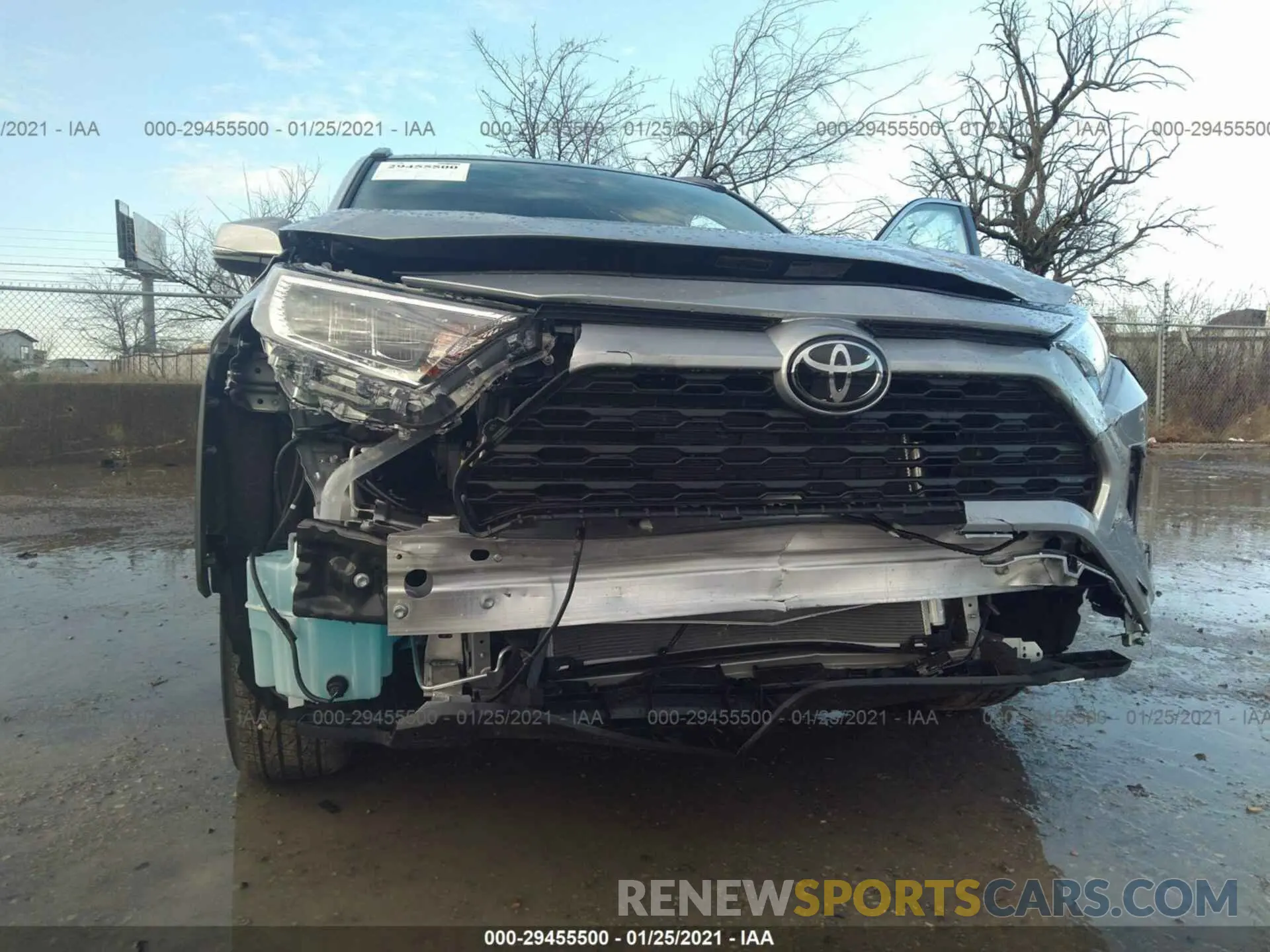 6 fotografías del automóvil dañado 2T3W1RFVXMW114216 TOYOTA RAV4 2021