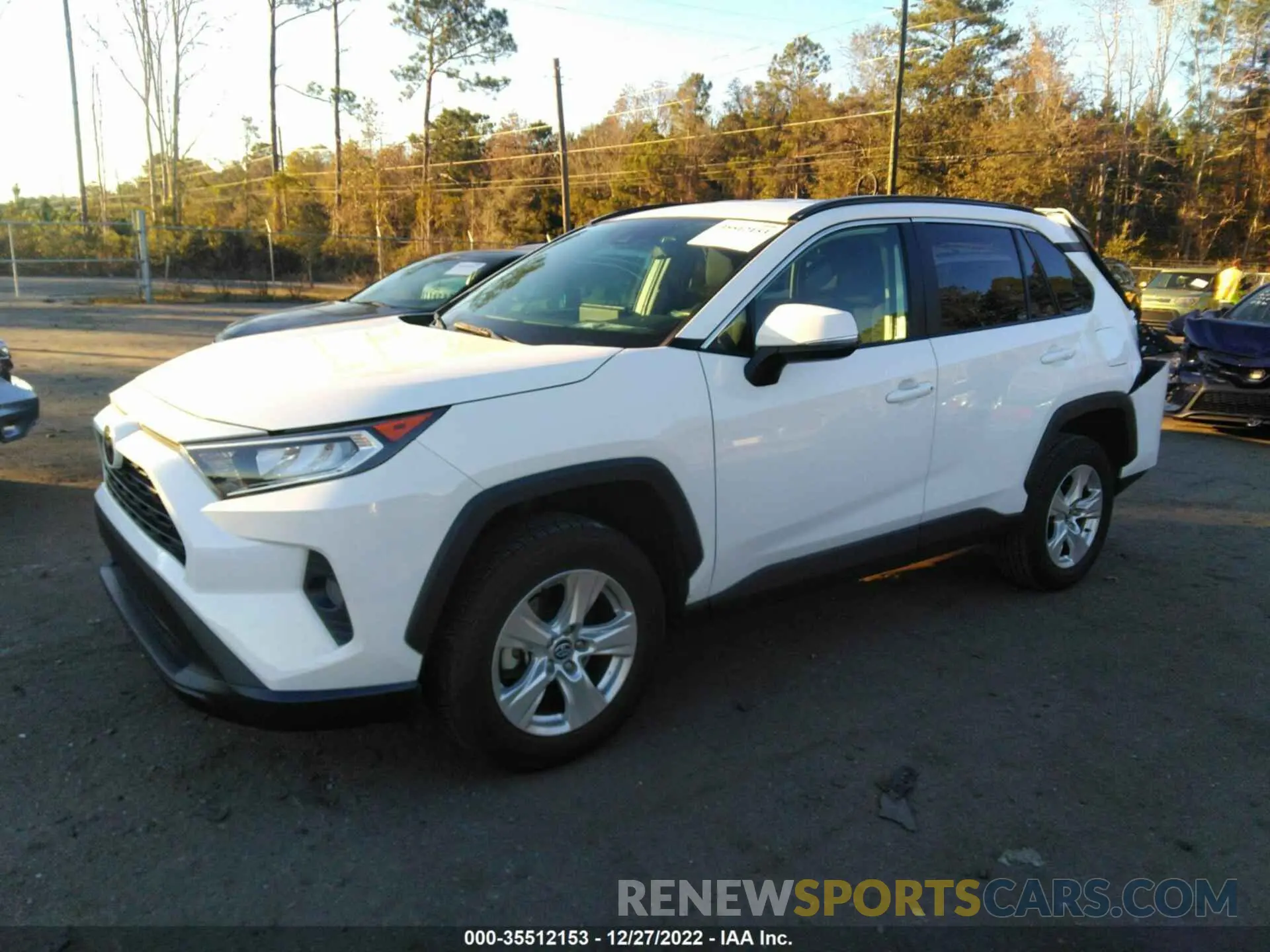 2 fotografías del automóvil dañado 2T3W1RFVXMW115964 TOYOTA RAV4 2021