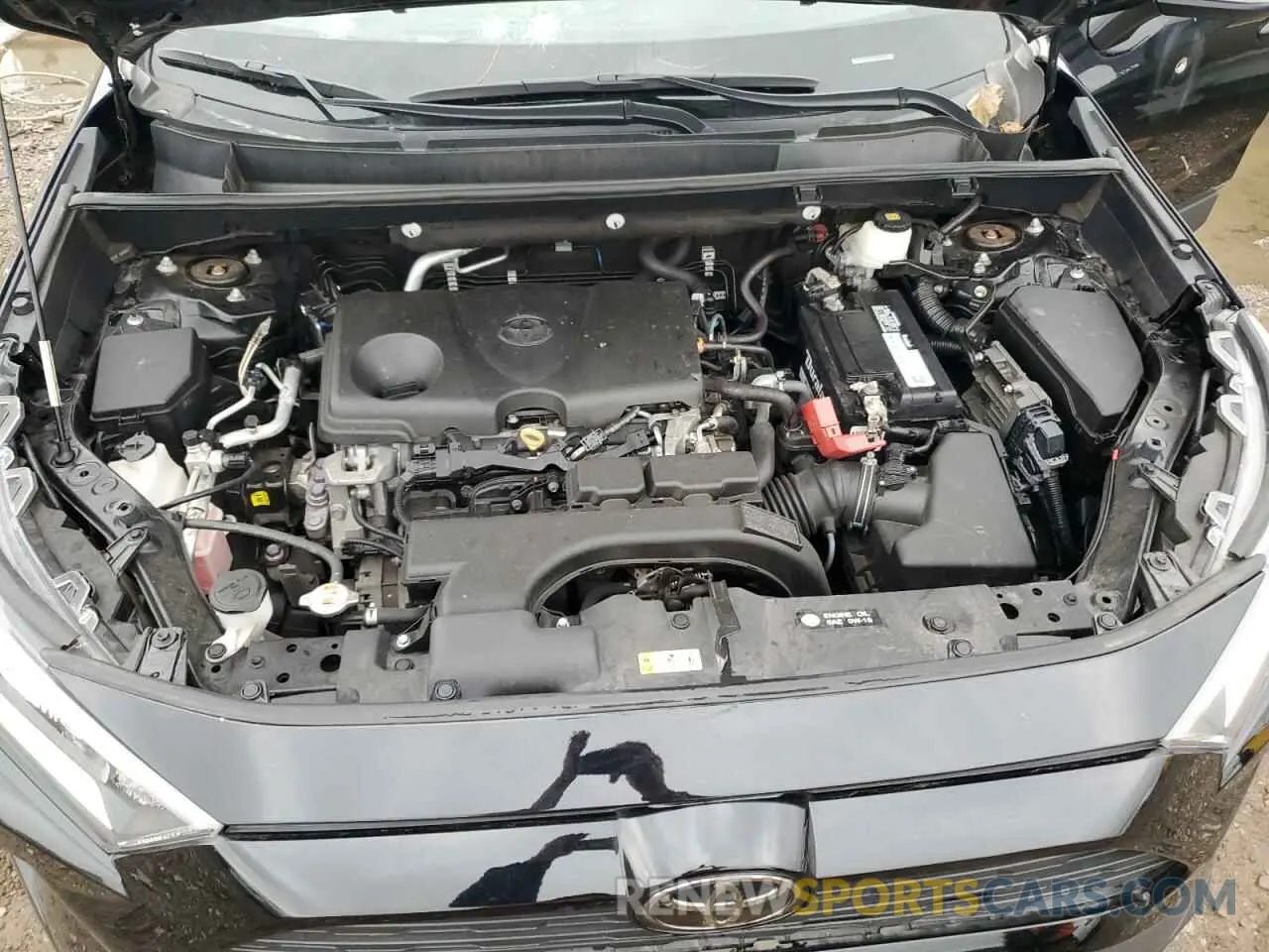 12 fotografías del automóvil dañado 2T3W1RFVXMW116225 TOYOTA RAV4 2021