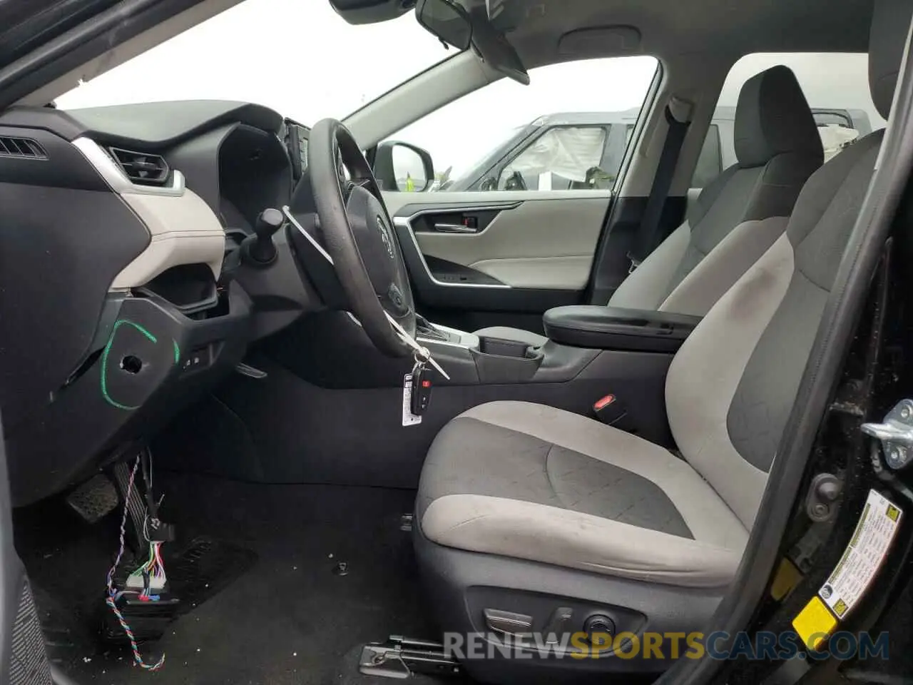 7 fotografías del automóvil dañado 2T3W1RFVXMW116225 TOYOTA RAV4 2021
