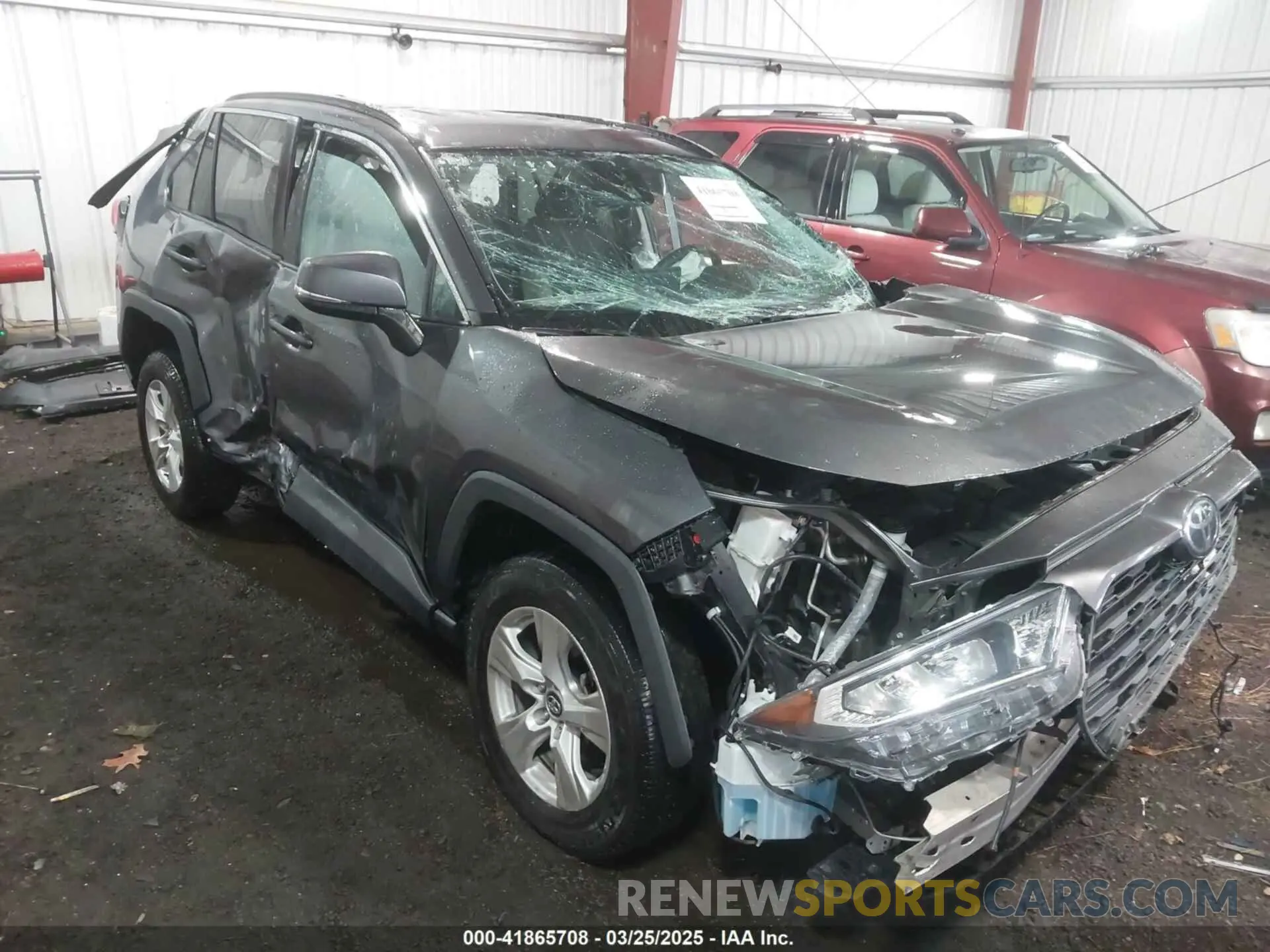 1 fotografías del automóvil dañado 2T3W1RFVXMW117830 TOYOTA RAV4 2021