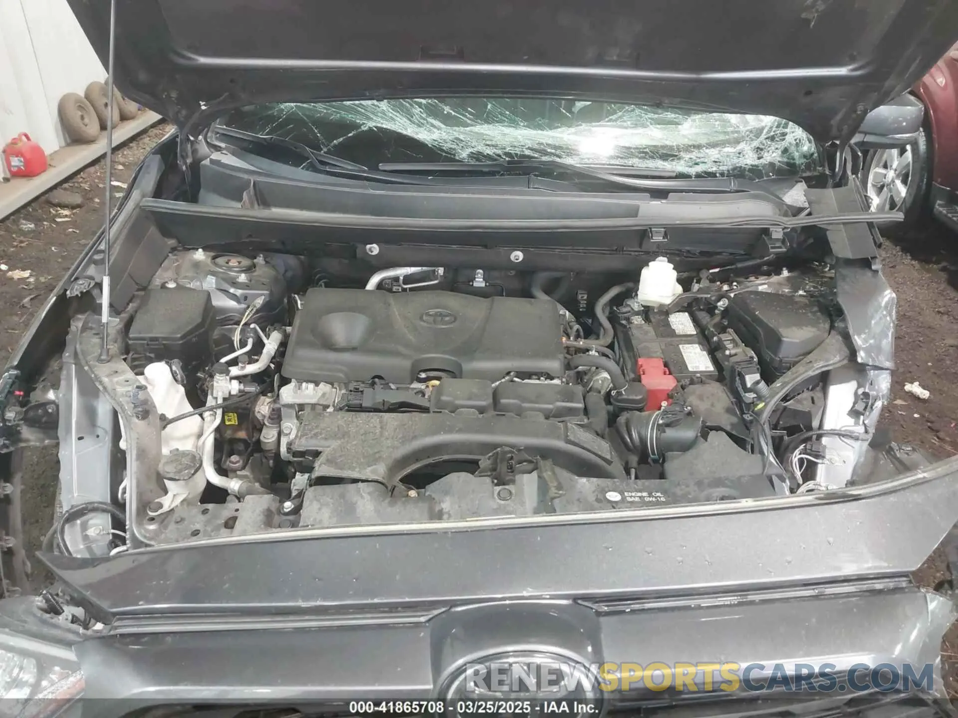 10 fotografías del automóvil dañado 2T3W1RFVXMW117830 TOYOTA RAV4 2021
