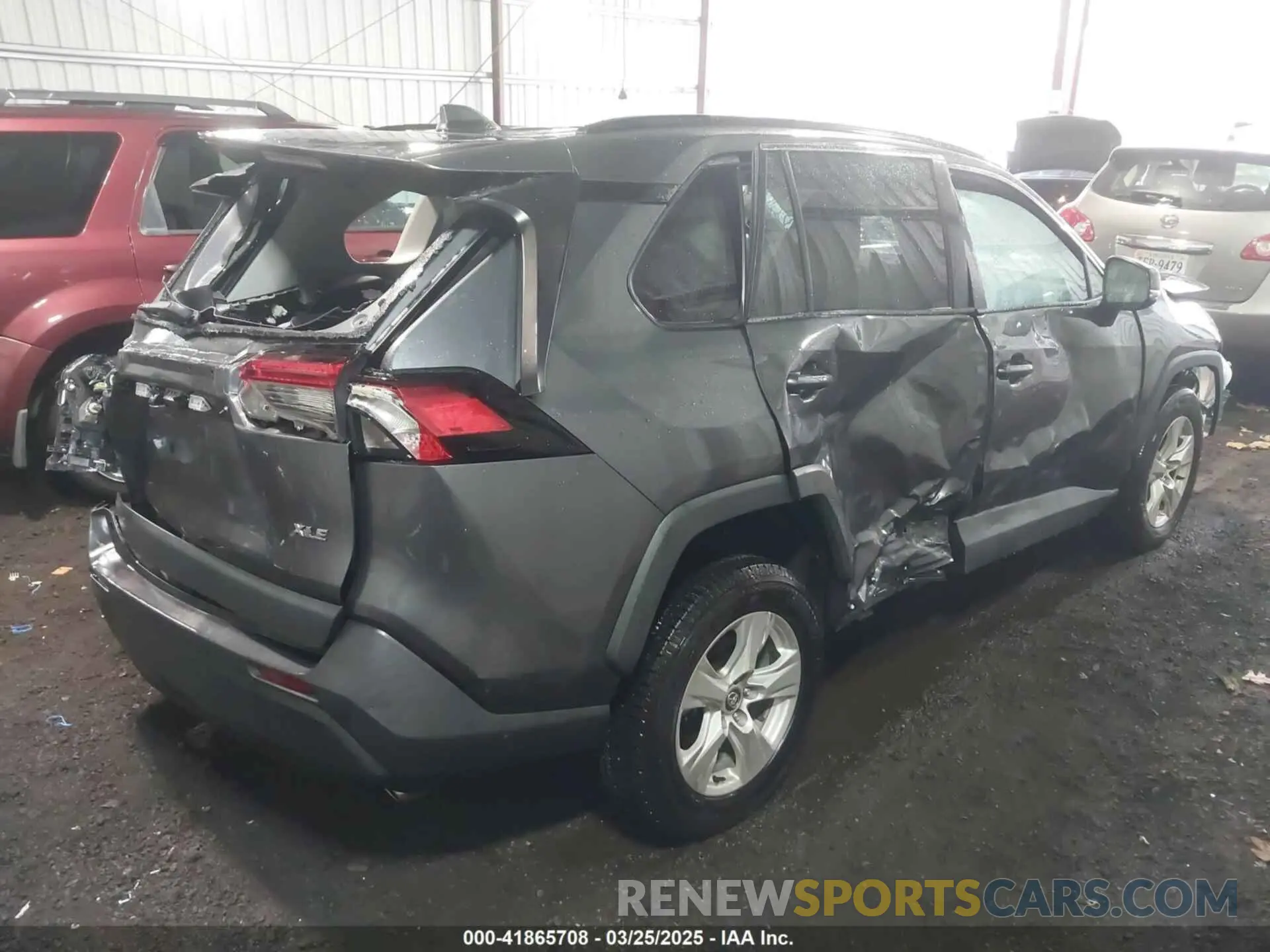 4 fotografías del automóvil dañado 2T3W1RFVXMW117830 TOYOTA RAV4 2021