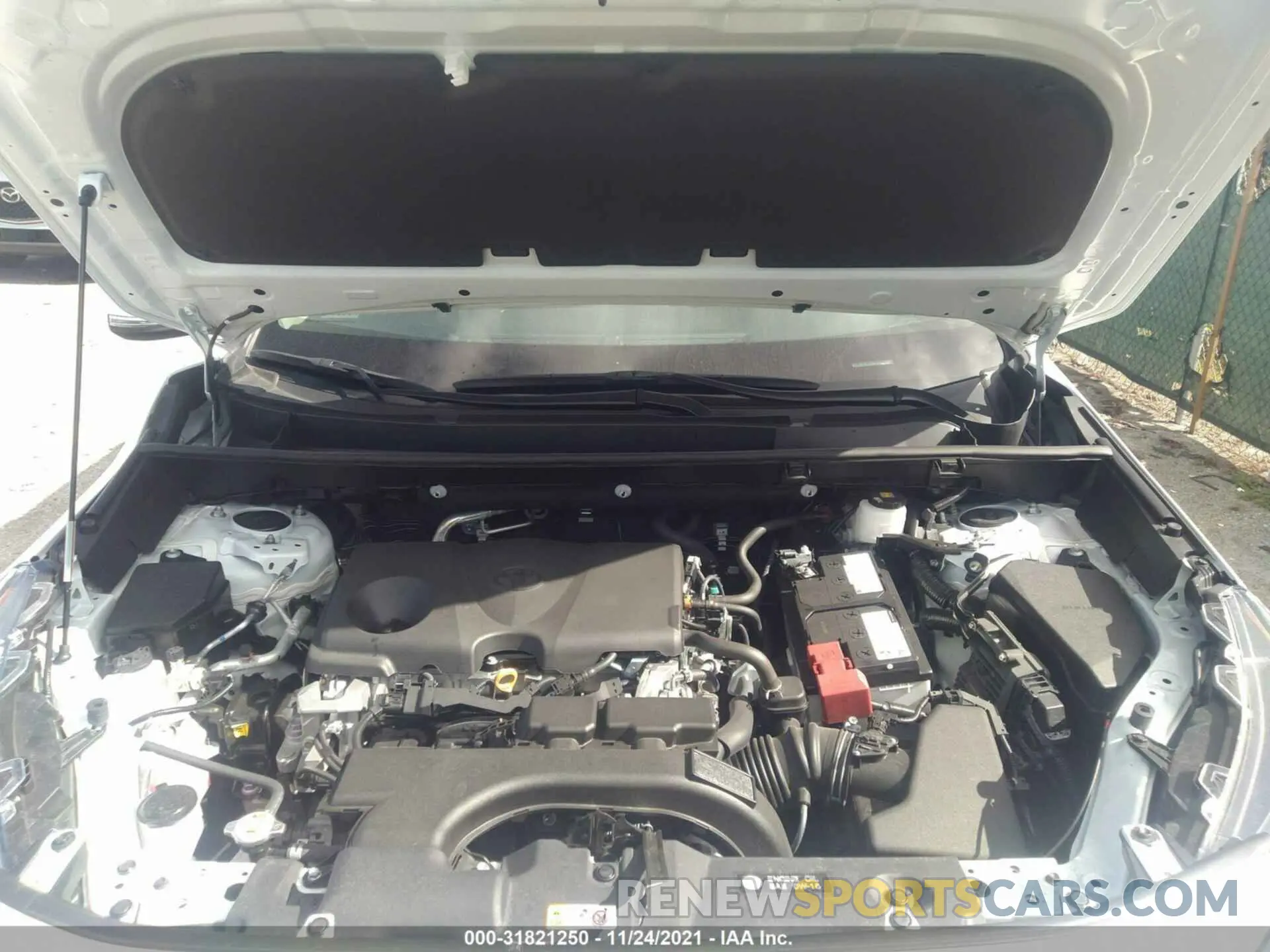 10 fotografías del automóvil dañado 2T3W1RFVXMW163660 TOYOTA RAV4 2021