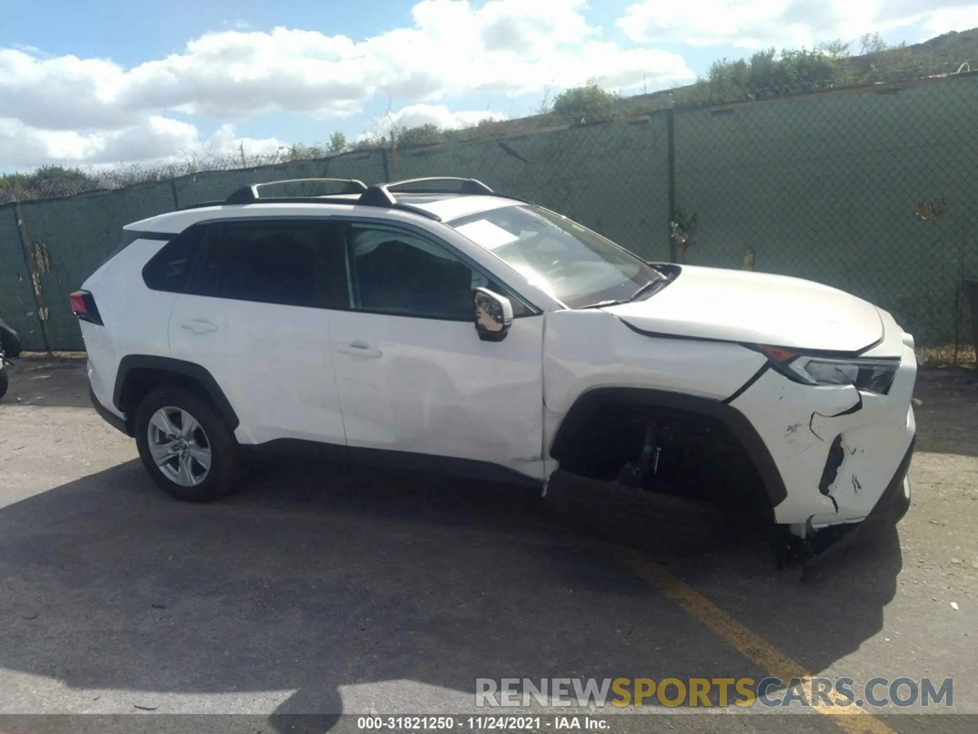 6 fotografías del automóvil dañado 2T3W1RFVXMW163660 TOYOTA RAV4 2021