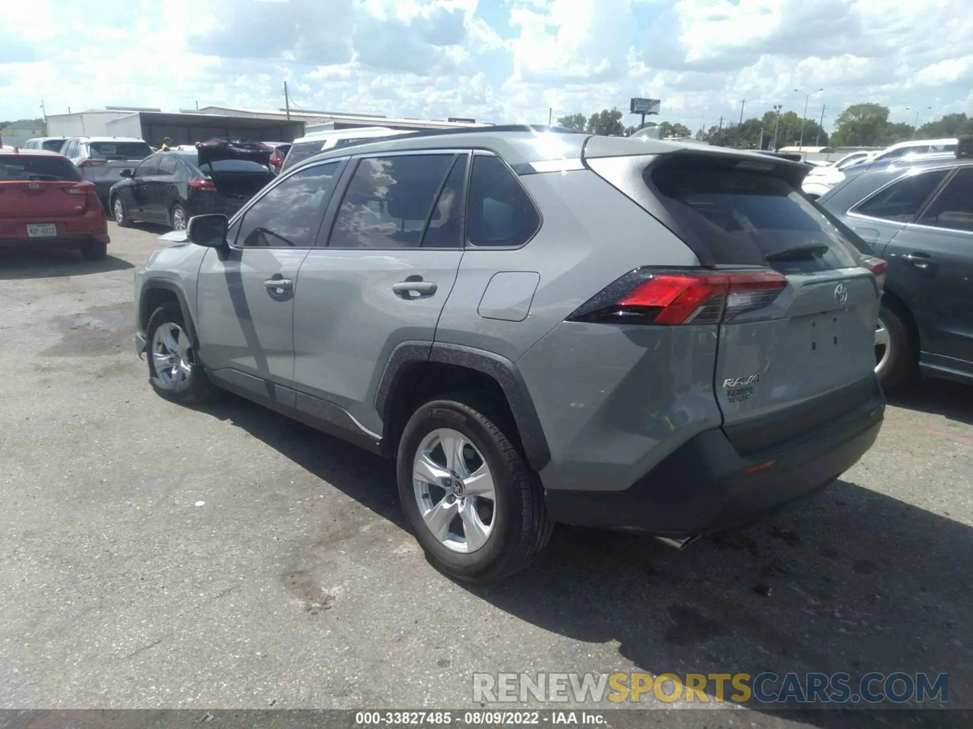 3 fotografías del automóvil dañado 2T3W1RFVXMW164338 TOYOTA RAV4 2021