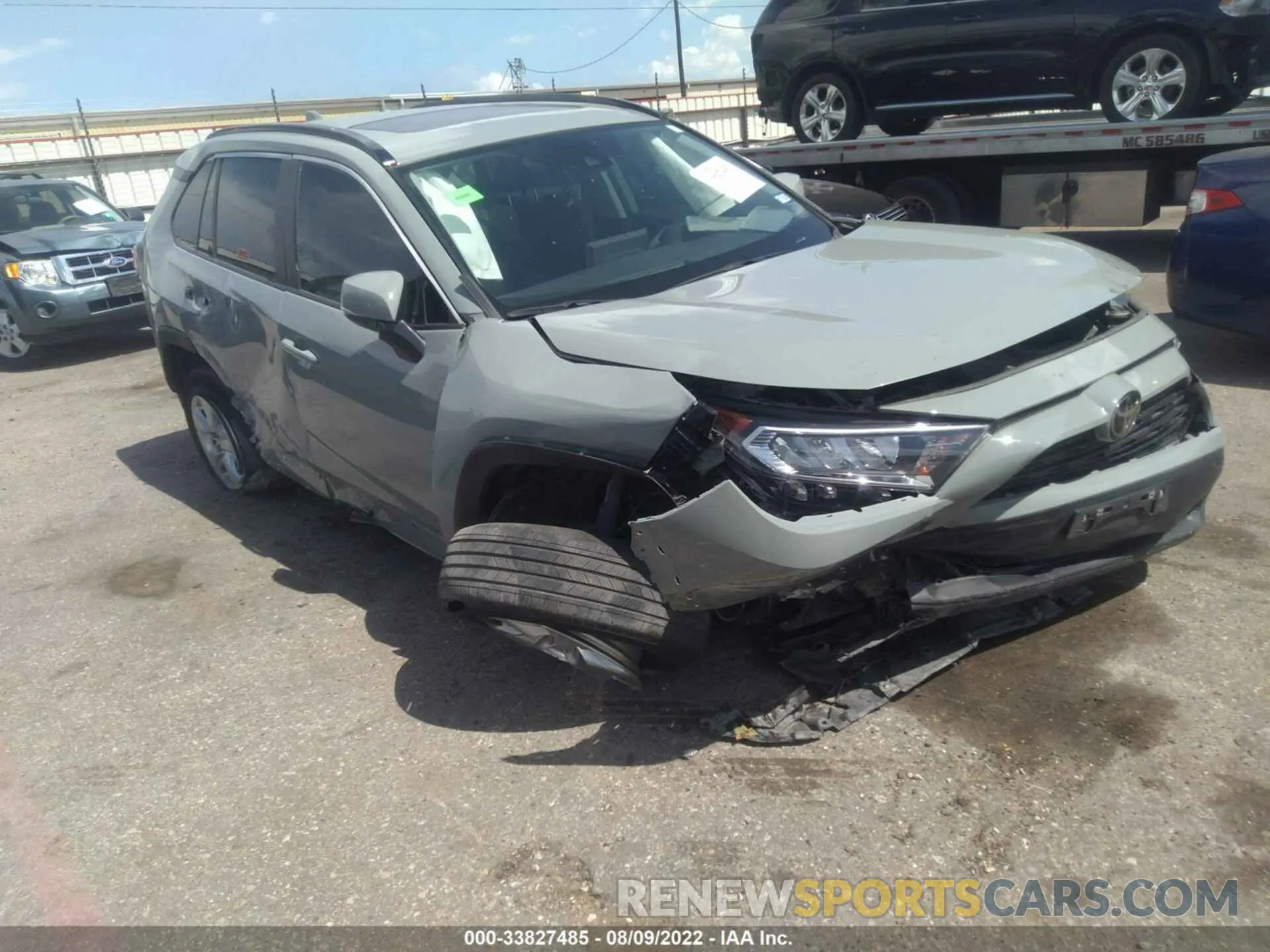 6 fotografías del automóvil dañado 2T3W1RFVXMW164338 TOYOTA RAV4 2021