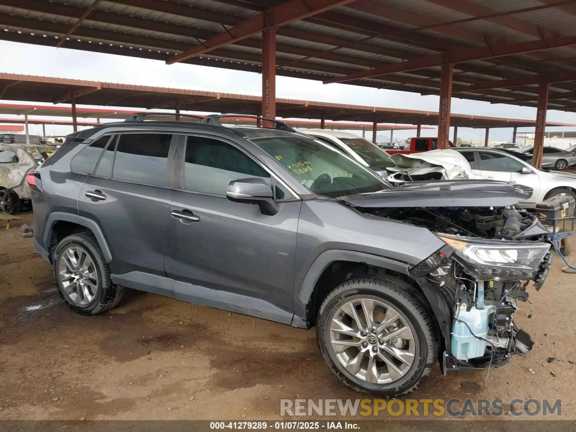 12 fotografías del automóvil dañado 2T3Y1RFV1MC138608 TOYOTA RAV4 2021