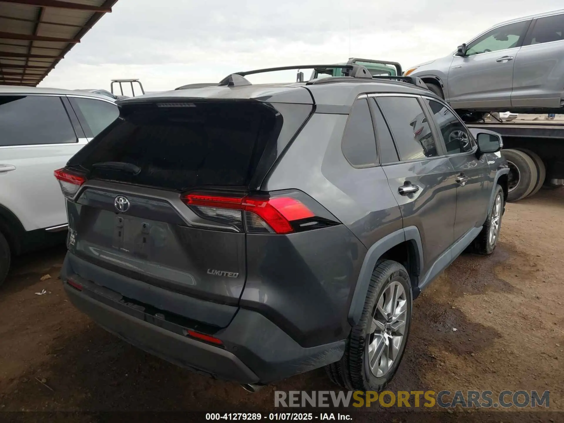 4 fotografías del automóvil dañado 2T3Y1RFV1MC138608 TOYOTA RAV4 2021