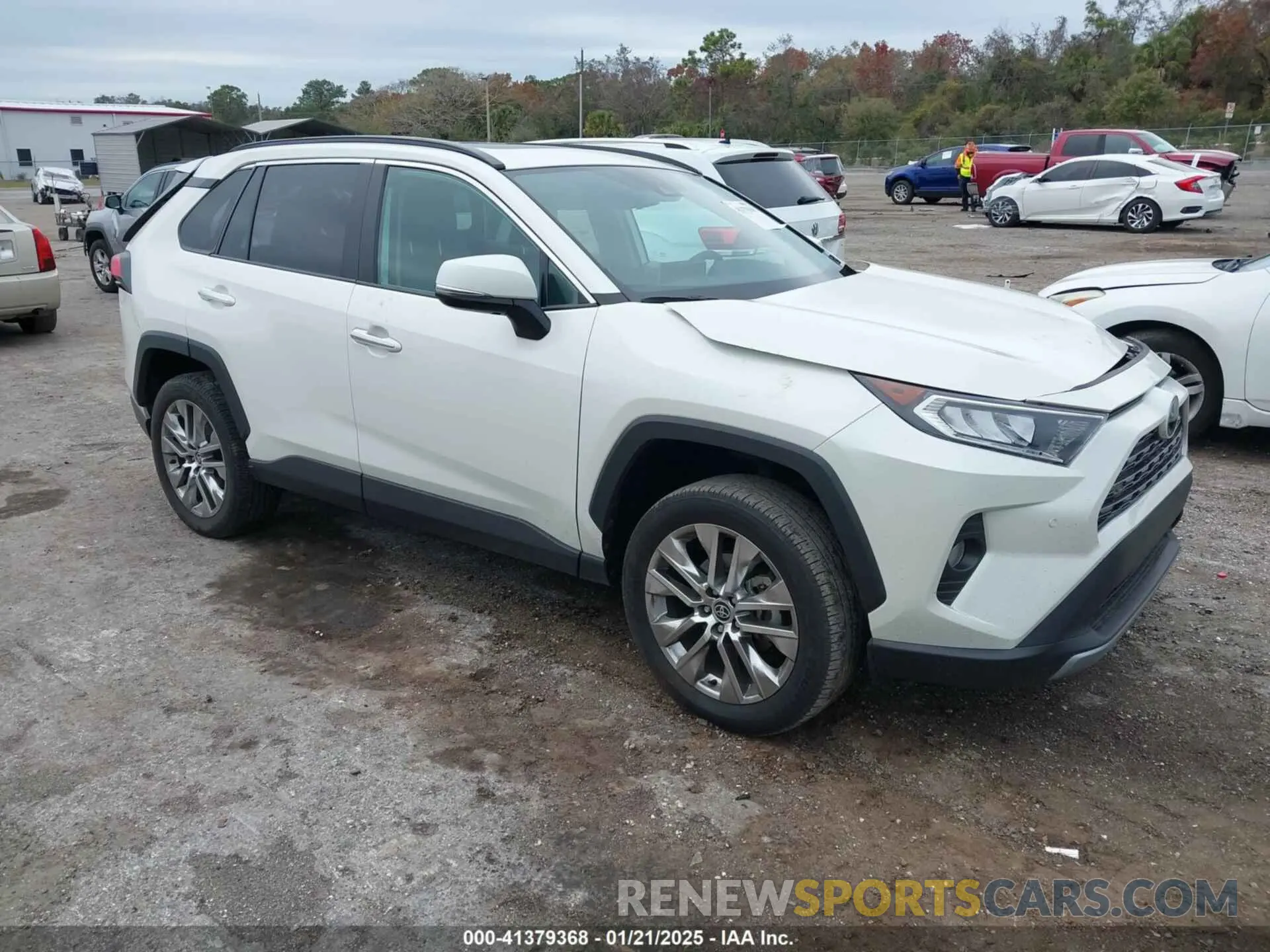1 fotografías del automóvil dañado 2T3Y1RFV2MW129186 TOYOTA RAV4 2021