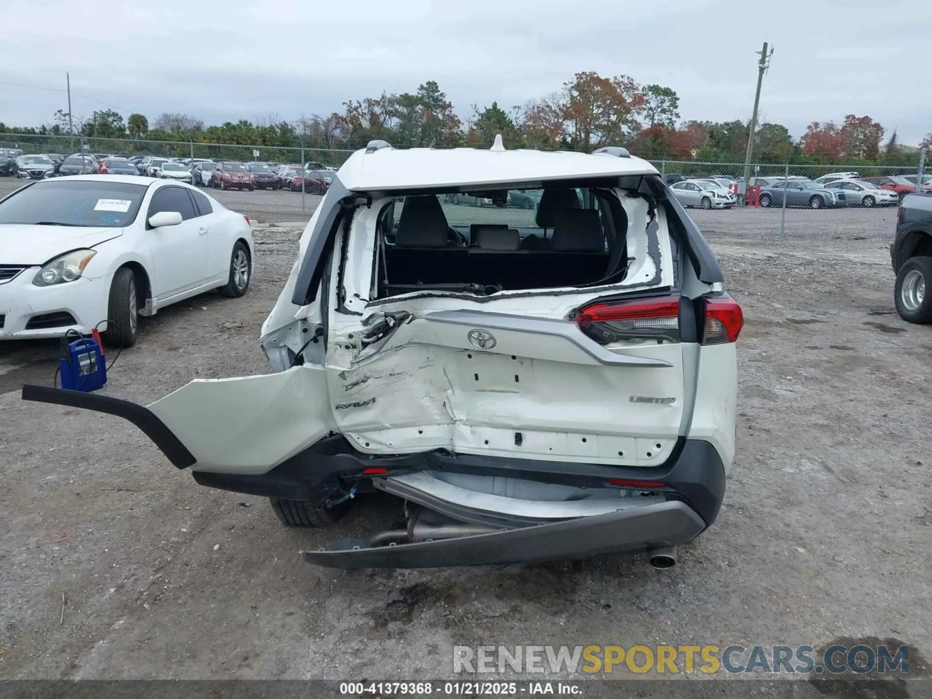 17 fotografías del automóvil dañado 2T3Y1RFV2MW129186 TOYOTA RAV4 2021