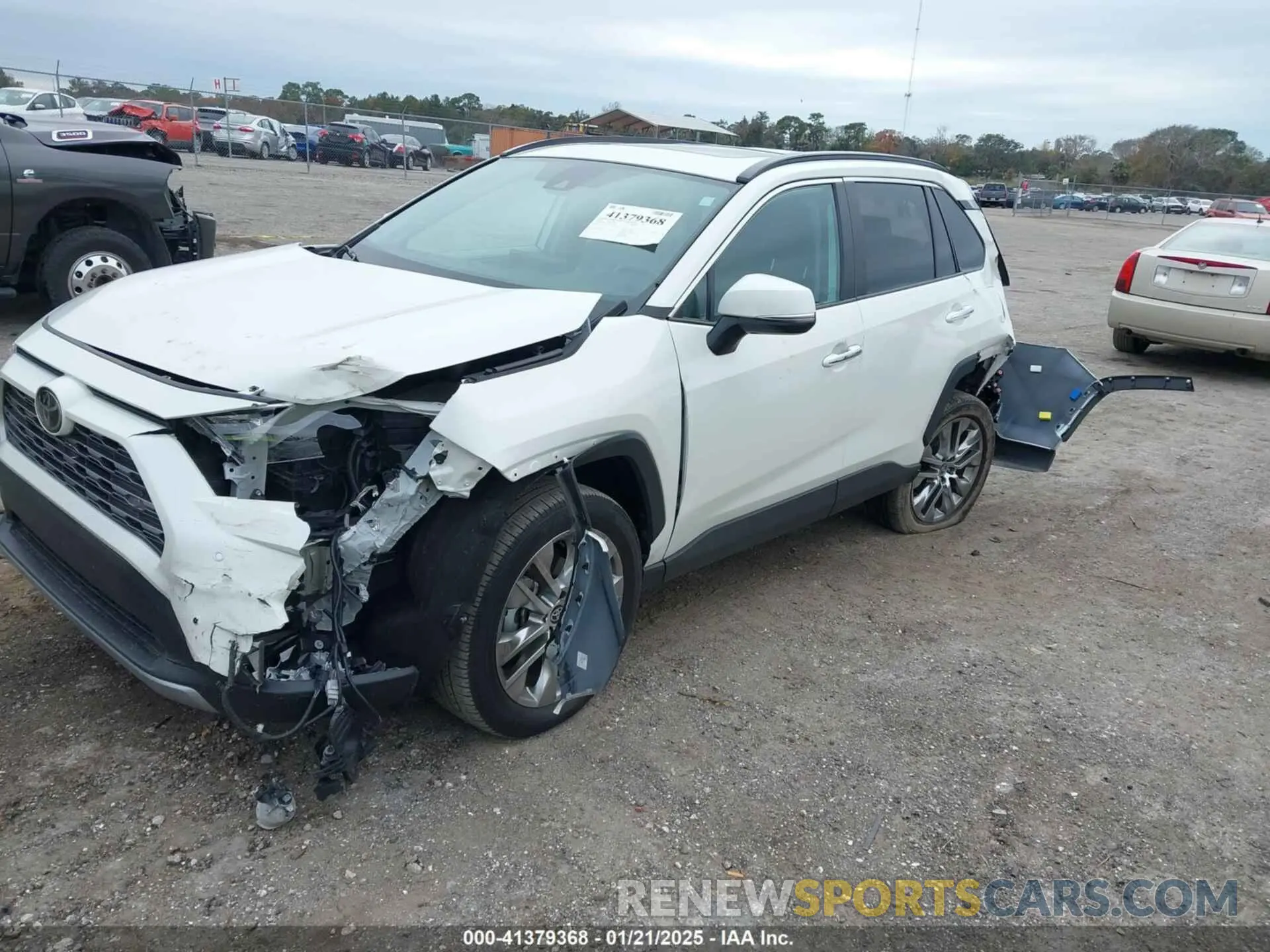 2 fotografías del automóvil dañado 2T3Y1RFV2MW129186 TOYOTA RAV4 2021