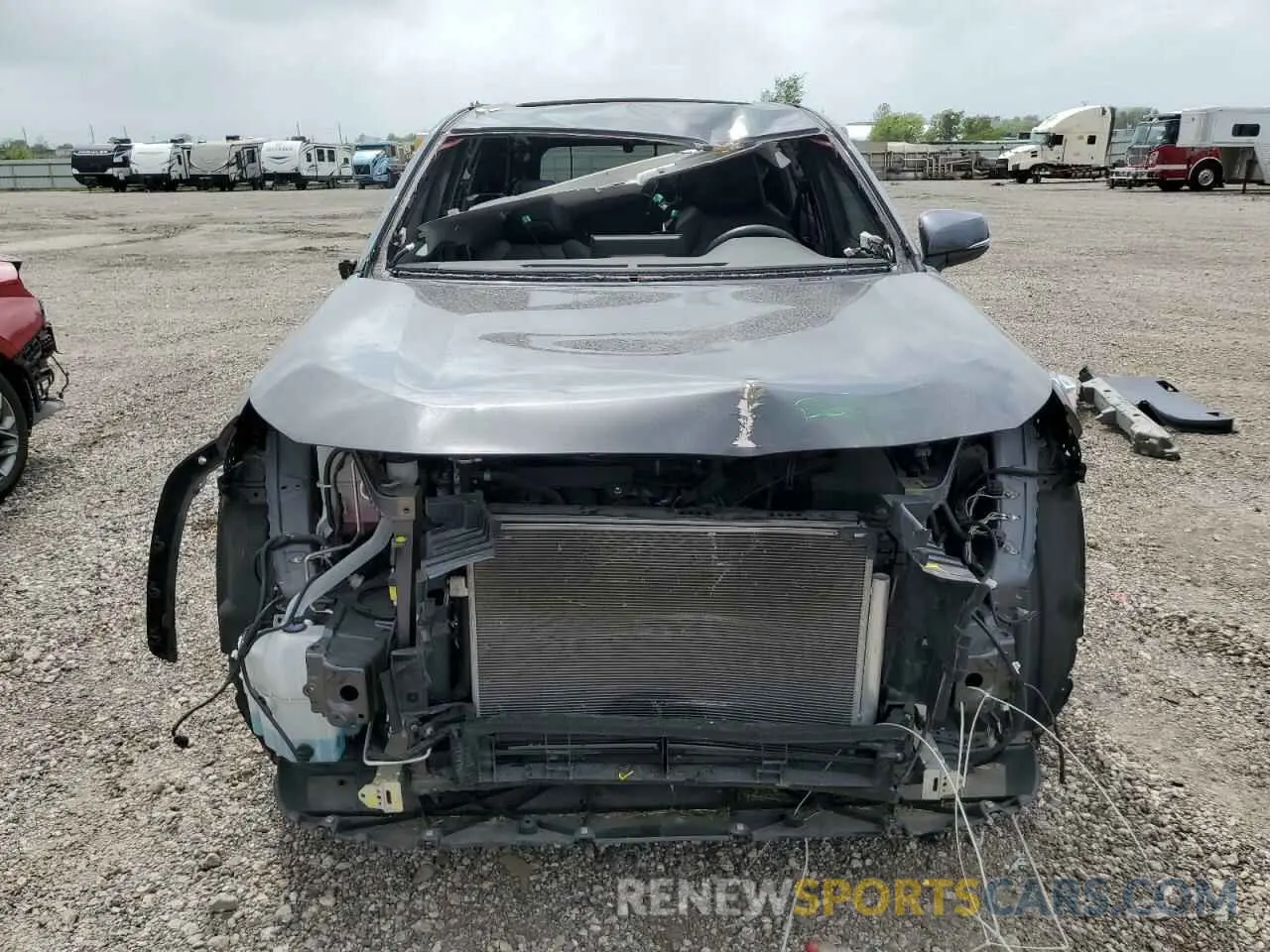 5 fotografías del automóvil dañado 2T3Y1RFV2MW173124 TOYOTA RAV4 2021