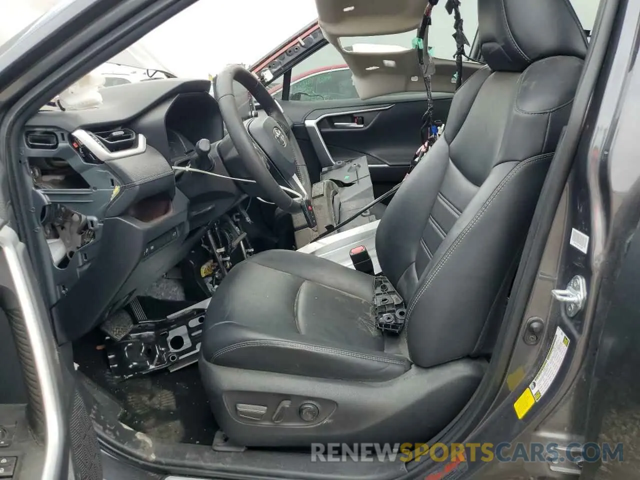 7 fotografías del automóvil dañado 2T3Y1RFV2MW173124 TOYOTA RAV4 2021